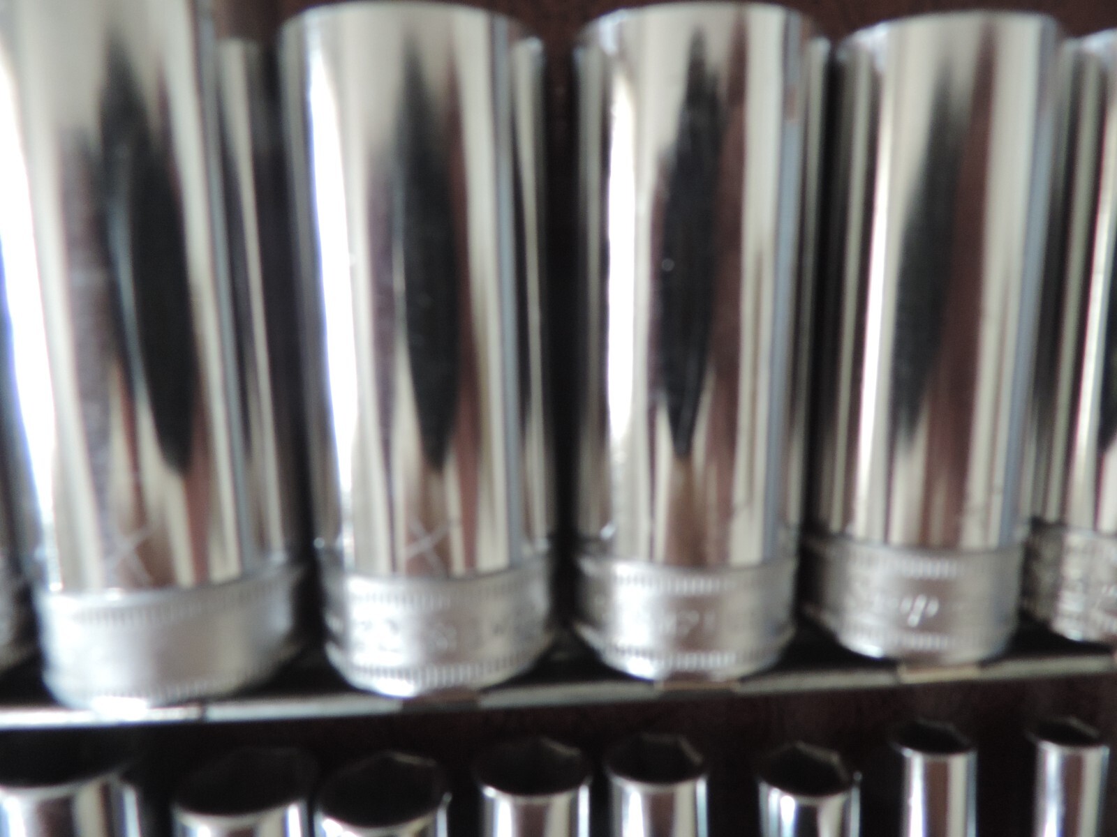 Snap-On 40pc. Metric 3/8 Drive Socket set. 21pc. Deep & 19pc. Shallow