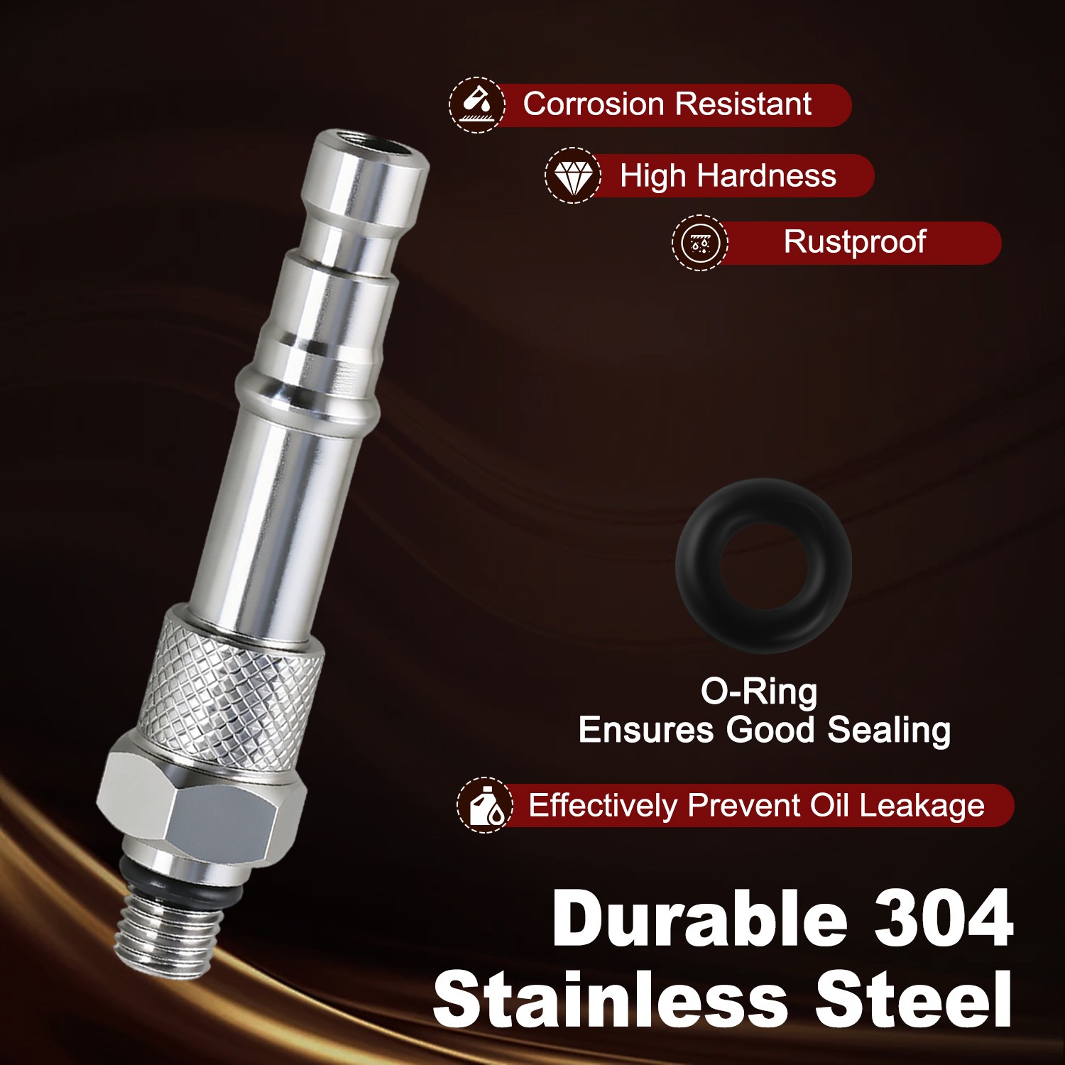 304 Stainless Transmission Fill Adapter for Infiniti M37 2011-2013 7425