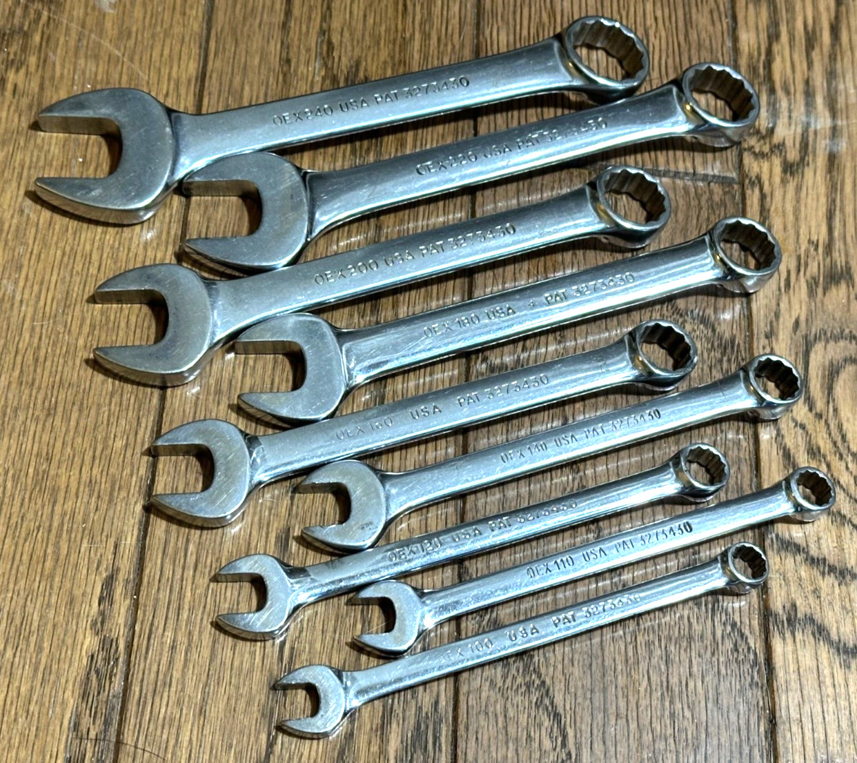 🇺🇸 SNAP ON Tools USA 5/16″- 3/4″ Wrench Set SAE Combo Short Stubby 12PT DR Lot