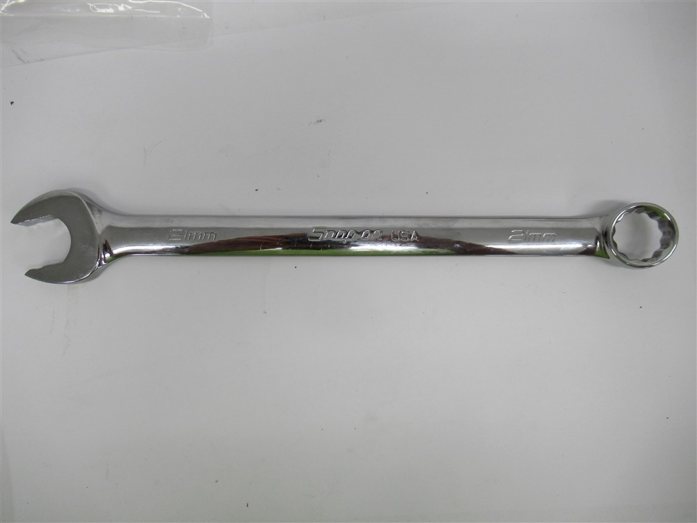 Snap-on SOEXM21, 21mm Combination Wrench, 12 Point, 12″ Long