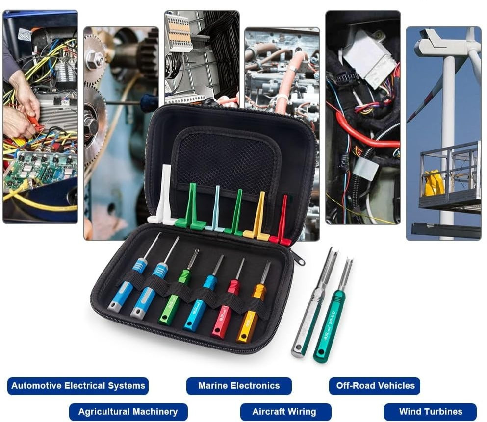 ST5257-PRO Deutsch Connector Tool Kit 6-22AWG Pin Removal Set