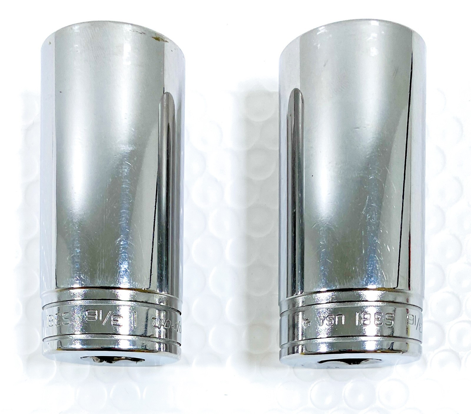 Snap On Tools USA 1-3/16“ SAE 1/2″ Inch Drive Deep Socket 12 Point Chrome S381