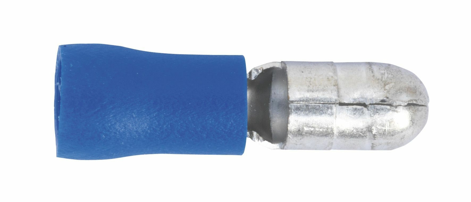Sealey BT11 Bullet Terminal 5mm Male Blue Pack of 100