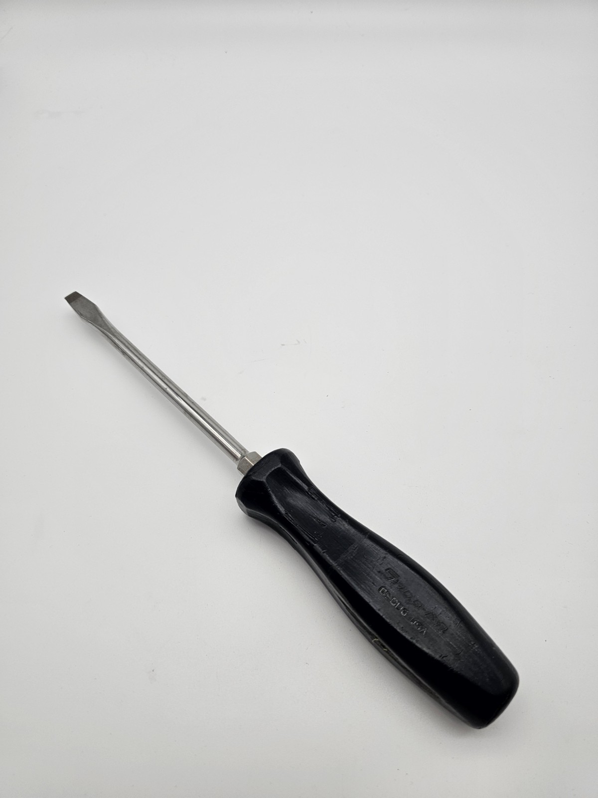 Snap On Tools GSDD6 Flat Blade Screwdriver Black Handle USA