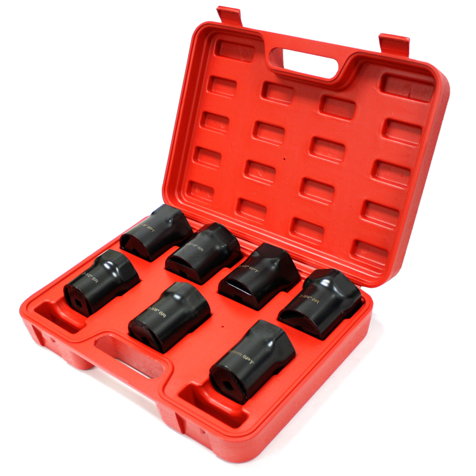 7pc Thin Wall Wheel Bearing Axle Lock Nut Socket Set Toyota FORD F150 F250 F350