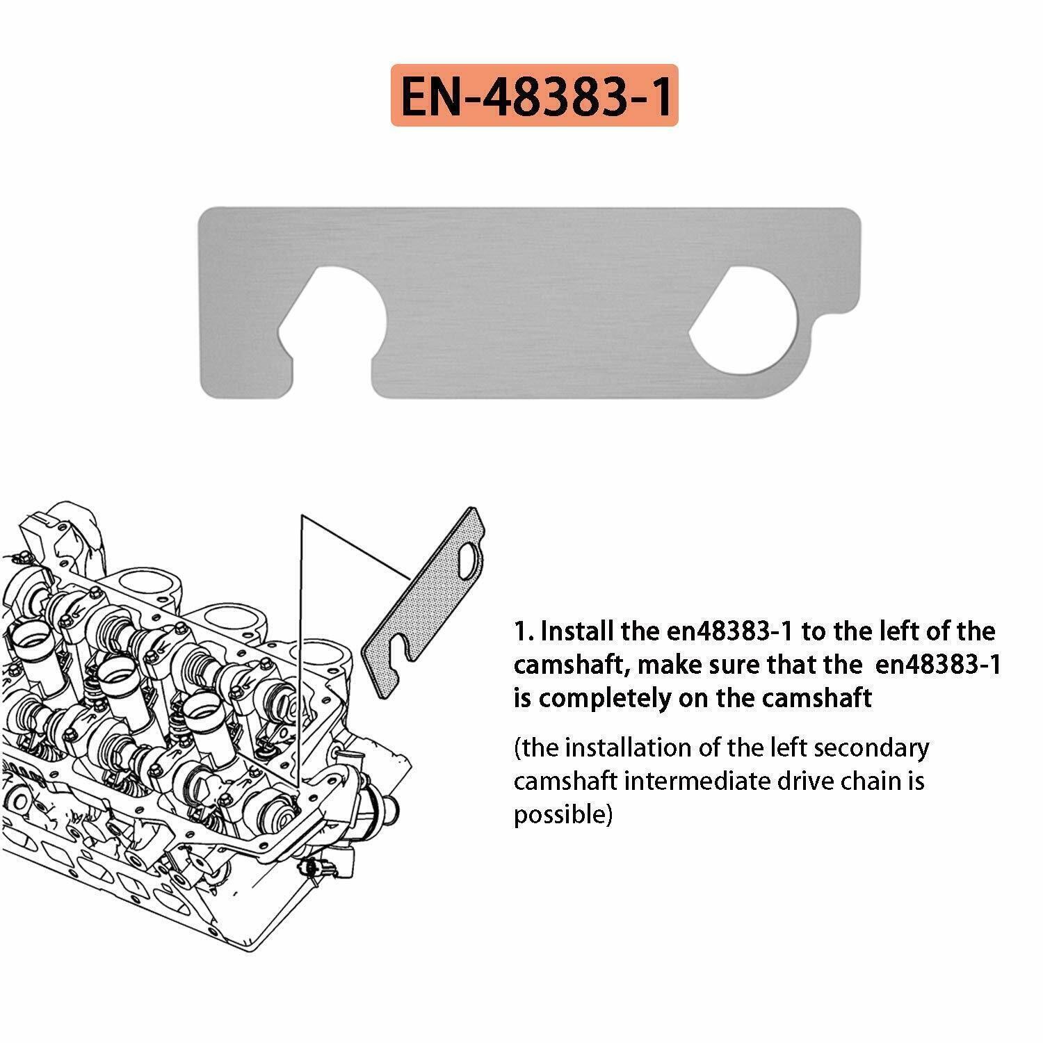 For Buick GM Cadillac 2.8L 3.0L 3.6L Camshaft Holding Tool Set EN-48383 EN-46105