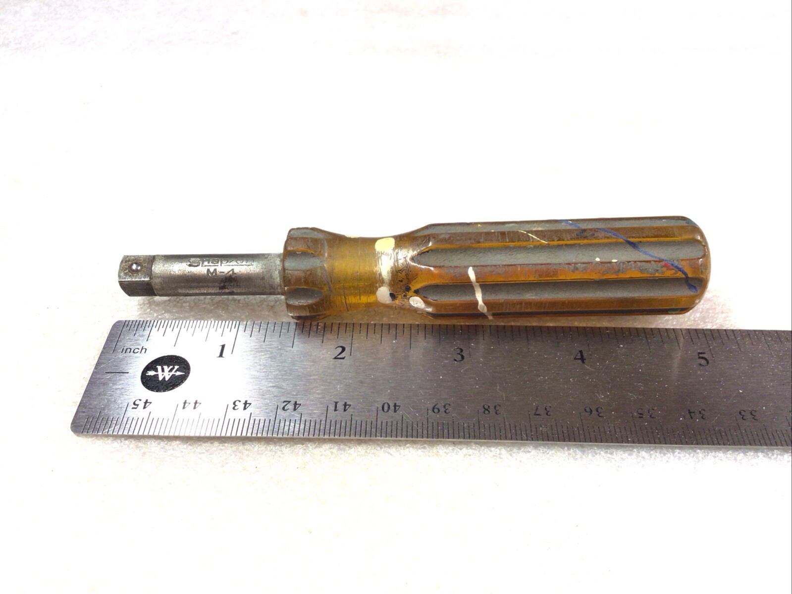 Snap On#M4 – 9/32″ Dr., 5” Long, Socket Driver Handle-USA-NICE-Vintage-