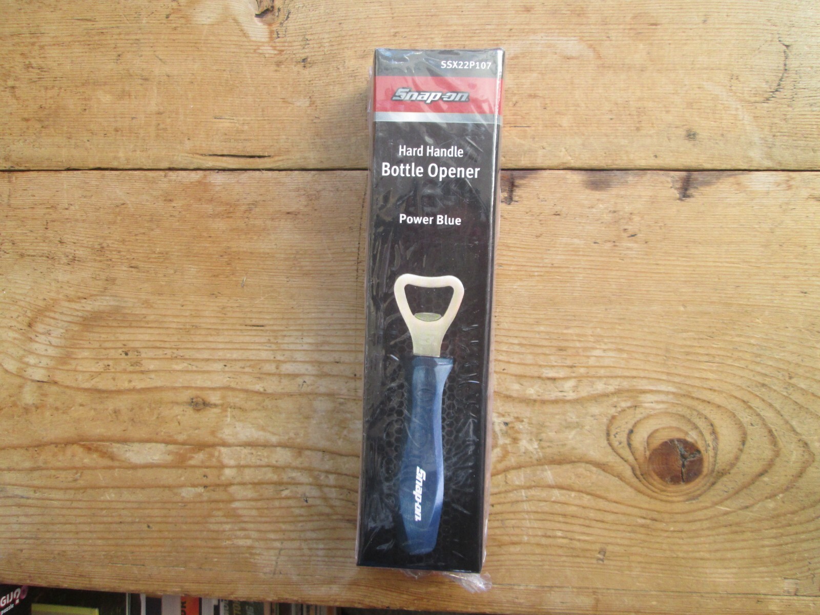 snap on collectables premium bottle opener new beer opening tool cool blue boxed
