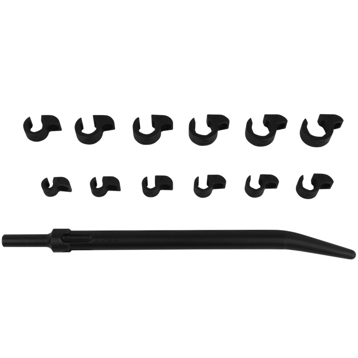 LTI by Milton@12 Piece Metric Shockit Crows Foot Set – Heavy Duty Automotive/Hyd