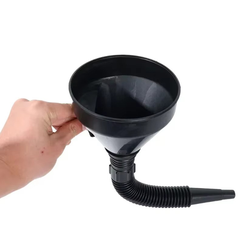1PC Engine Refueling Funnel Filter Oil Gasoline Filling Strainer Hose Tool Pro