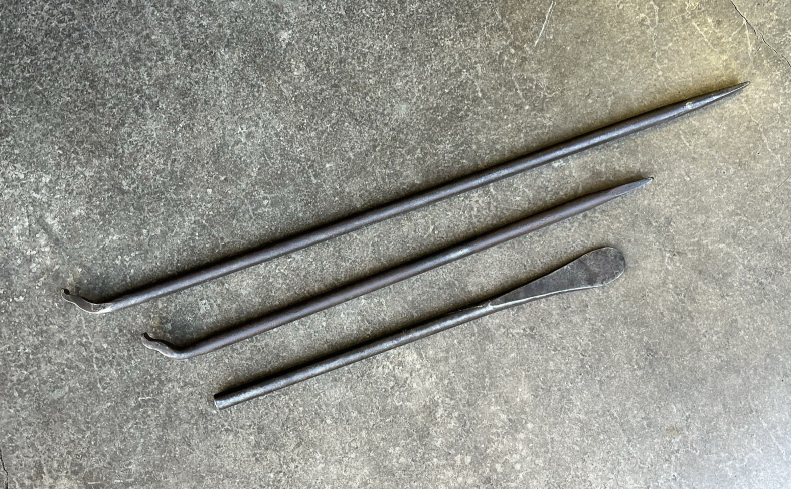 Ken-Tool T-23A T-21R Tire Iron Demounting Rim Split Lock Ring Spoon Tool Set 3