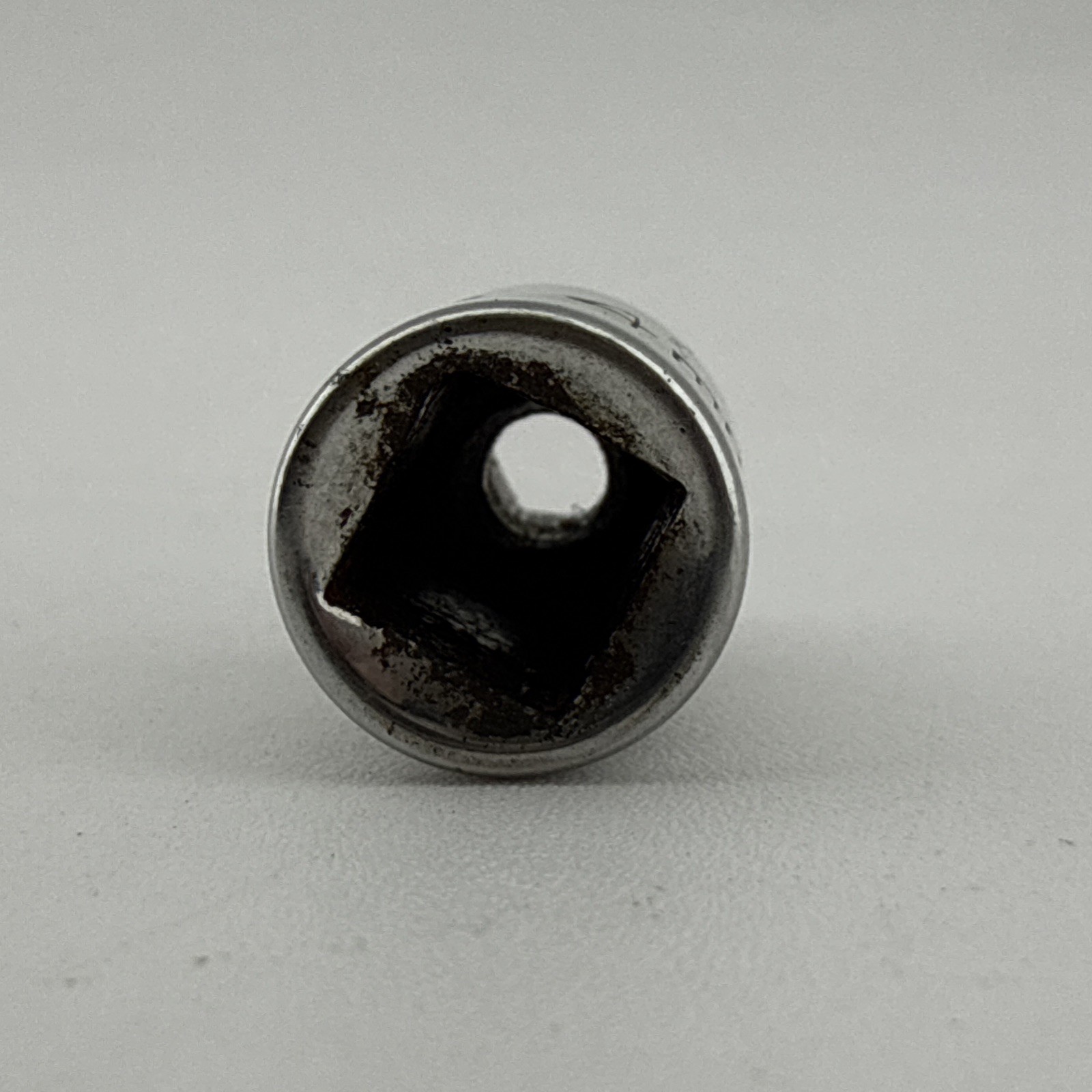 Vintage Craftsman EE-43505 1/4″ Drive 4mm 6 Point Shallow Socket USA