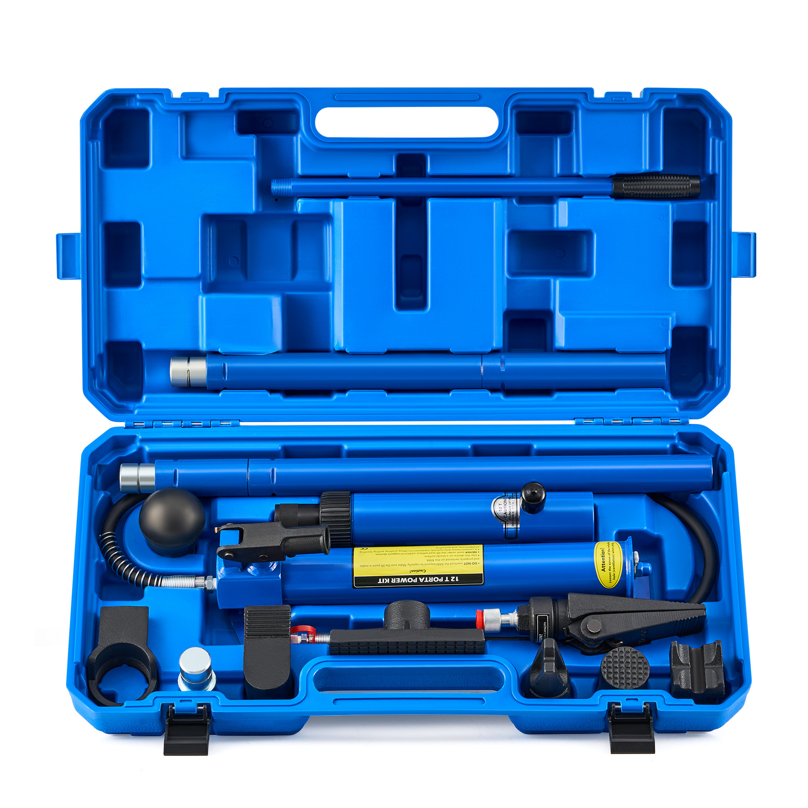 OMT 12 Ton Porta Power Kit Portable Hydraulic Jack Auto Body Frame Repair Kit