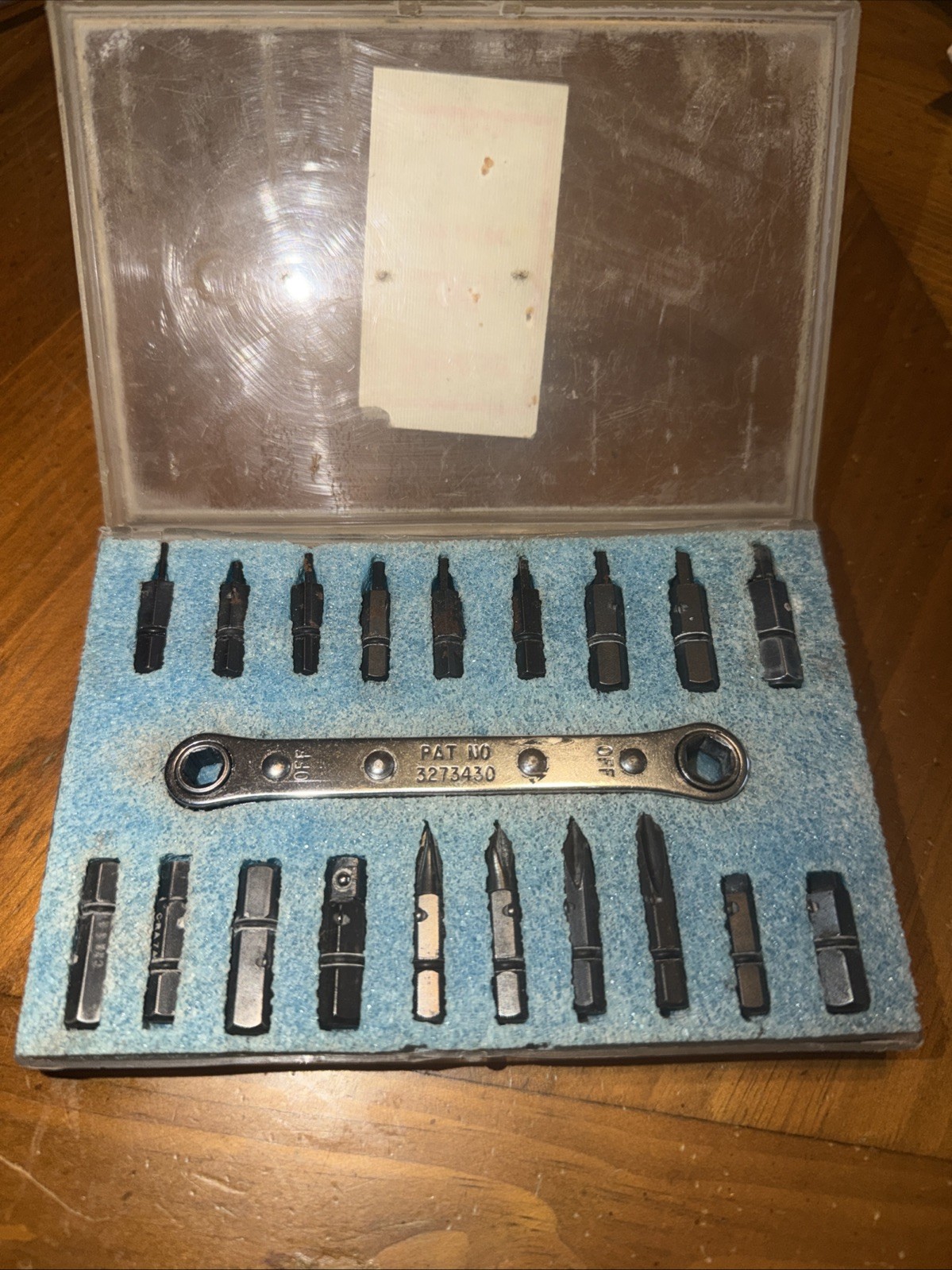Snap-On 20 Pc Offset Ratcheting Box Wrench Set CRA180BK
