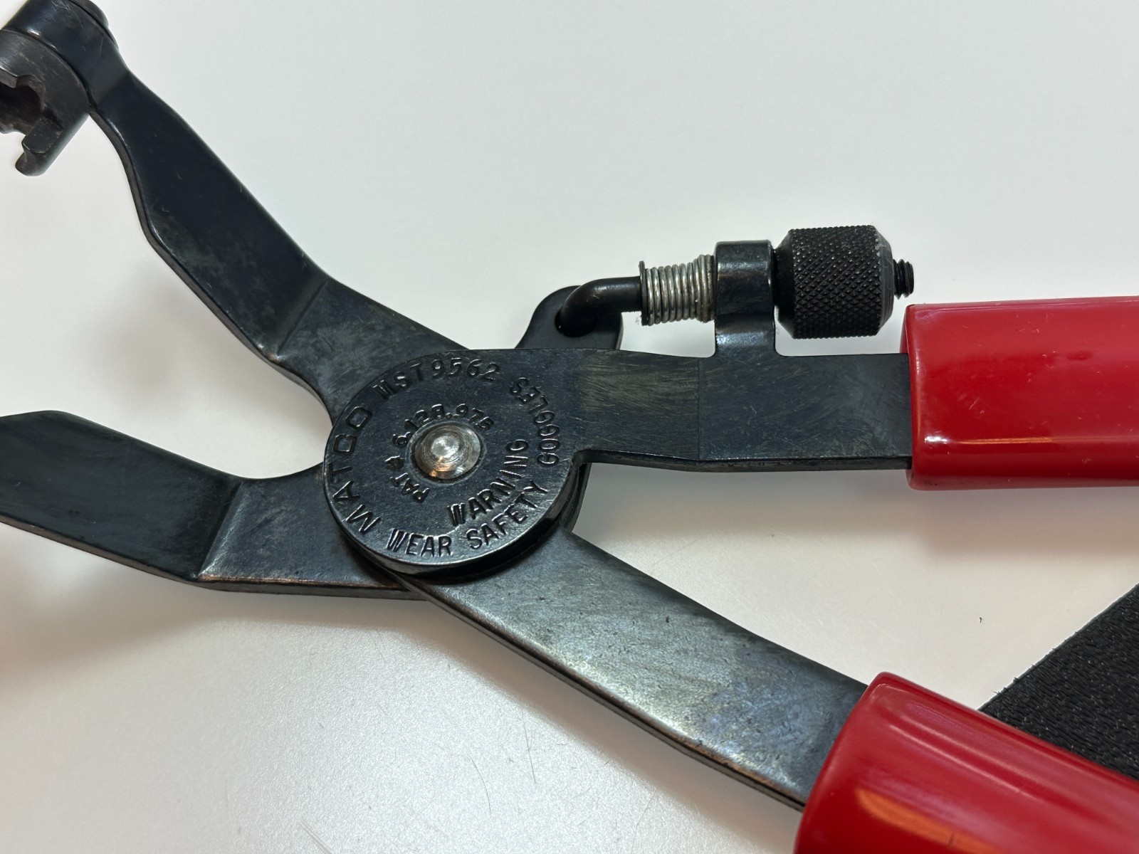 Matco Tools MST9562 Adjustable Hose Clamp Pliers, RED Comfort Cushion Grip