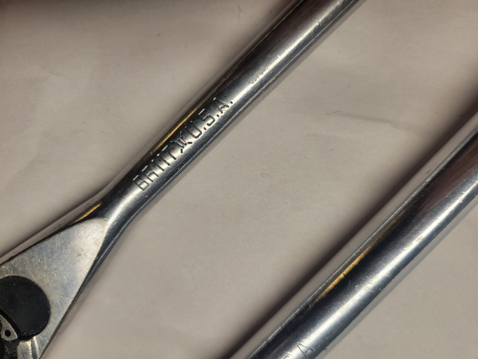Matco Tools USA 1/2″& 3/8″ Drive Chrome Fixed Head 15″CR15T & 11″ BR11T RATCHETS