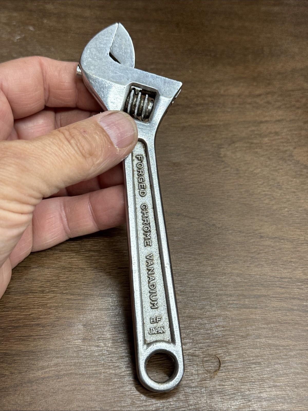 Sears 6″ Adjustable Wrench Made In Japan Craftsman Part # 30874