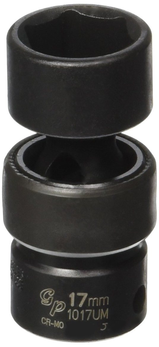 3/8″ Drive 17mm Standard Universal Socket – High-Strength Chrome Vanadium Steel
