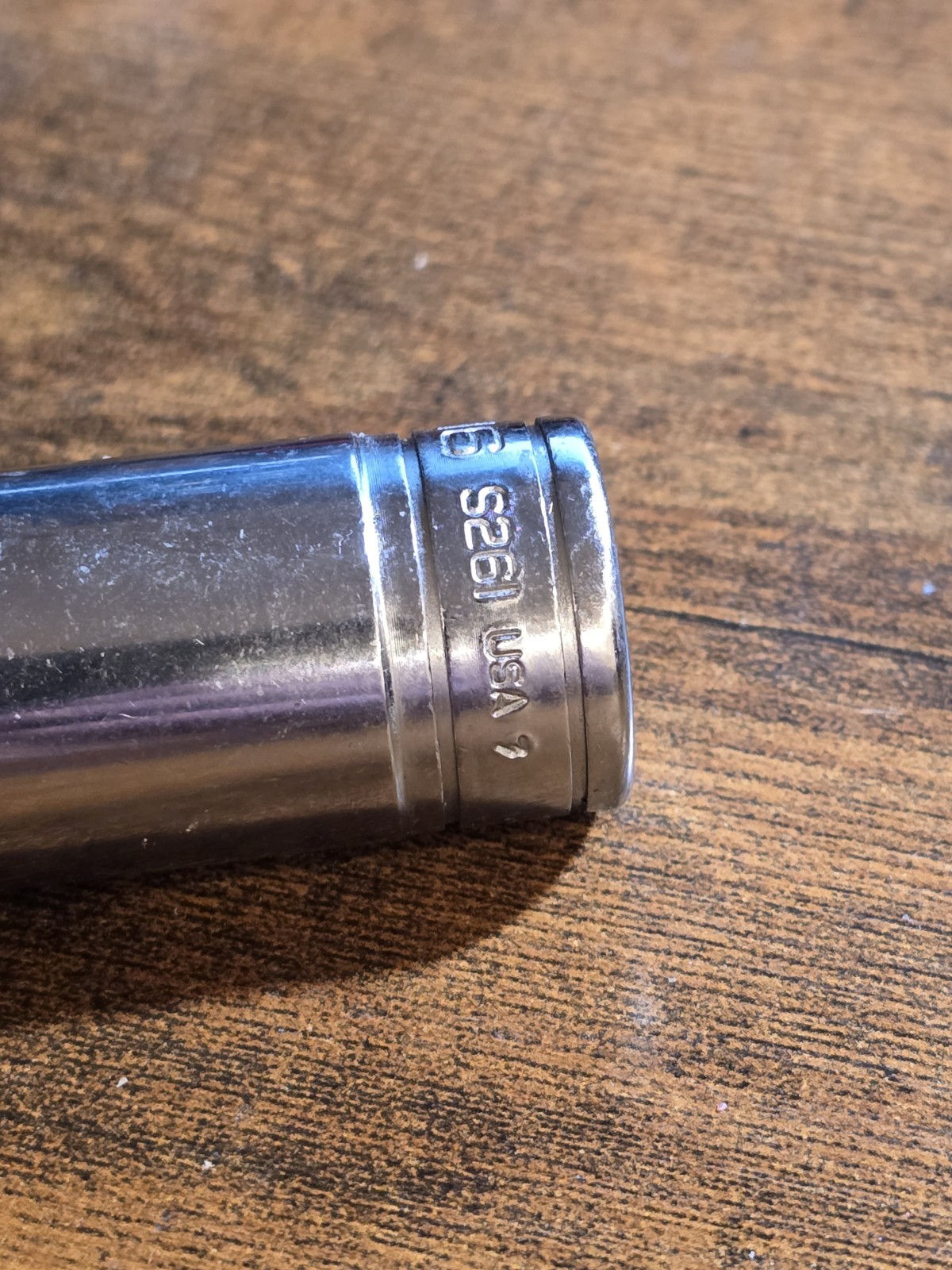 Snap-On ™ Tools S261 1/2″ Drive 12-Point SAE 13/16″ Deep Chrome Socket NEW