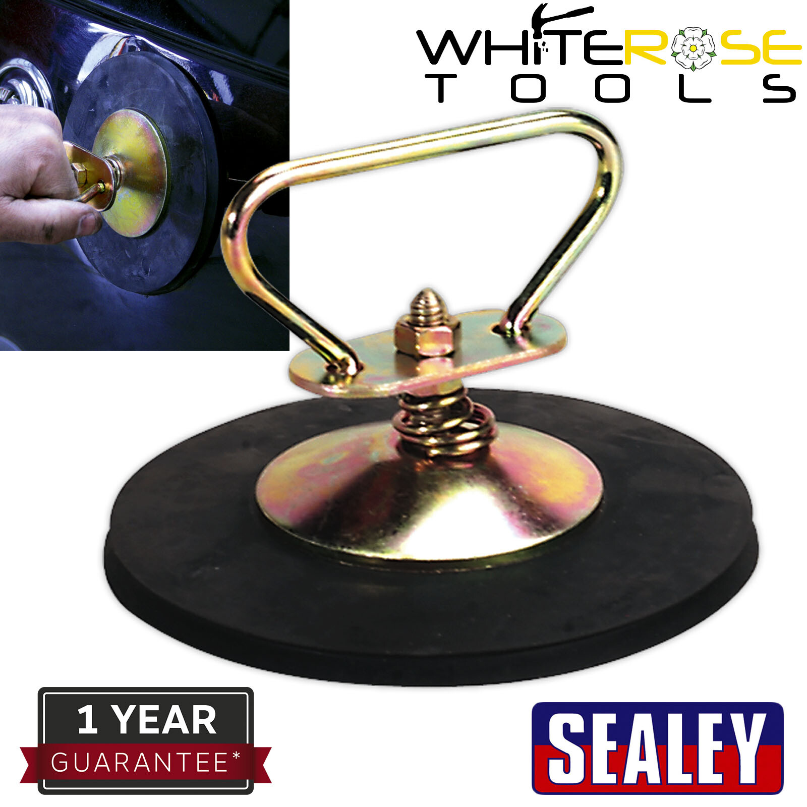 Sealey Suction Cup Dent Puller 150mm Car Maintenance Glass Repair