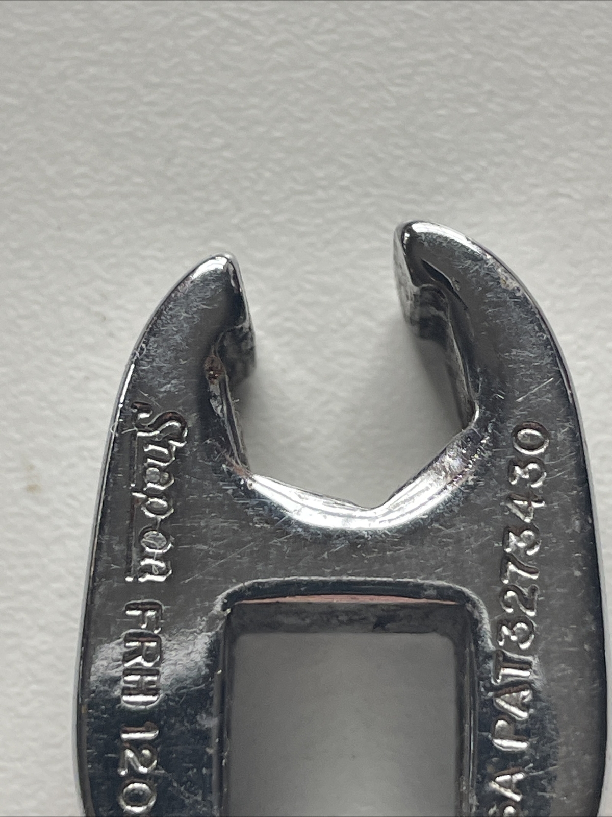 Snap-On Tools USA FRH120S 3/8″ SAE Flare Nut Crowfoot Wrench – 3/8″ Drive – 6 PT