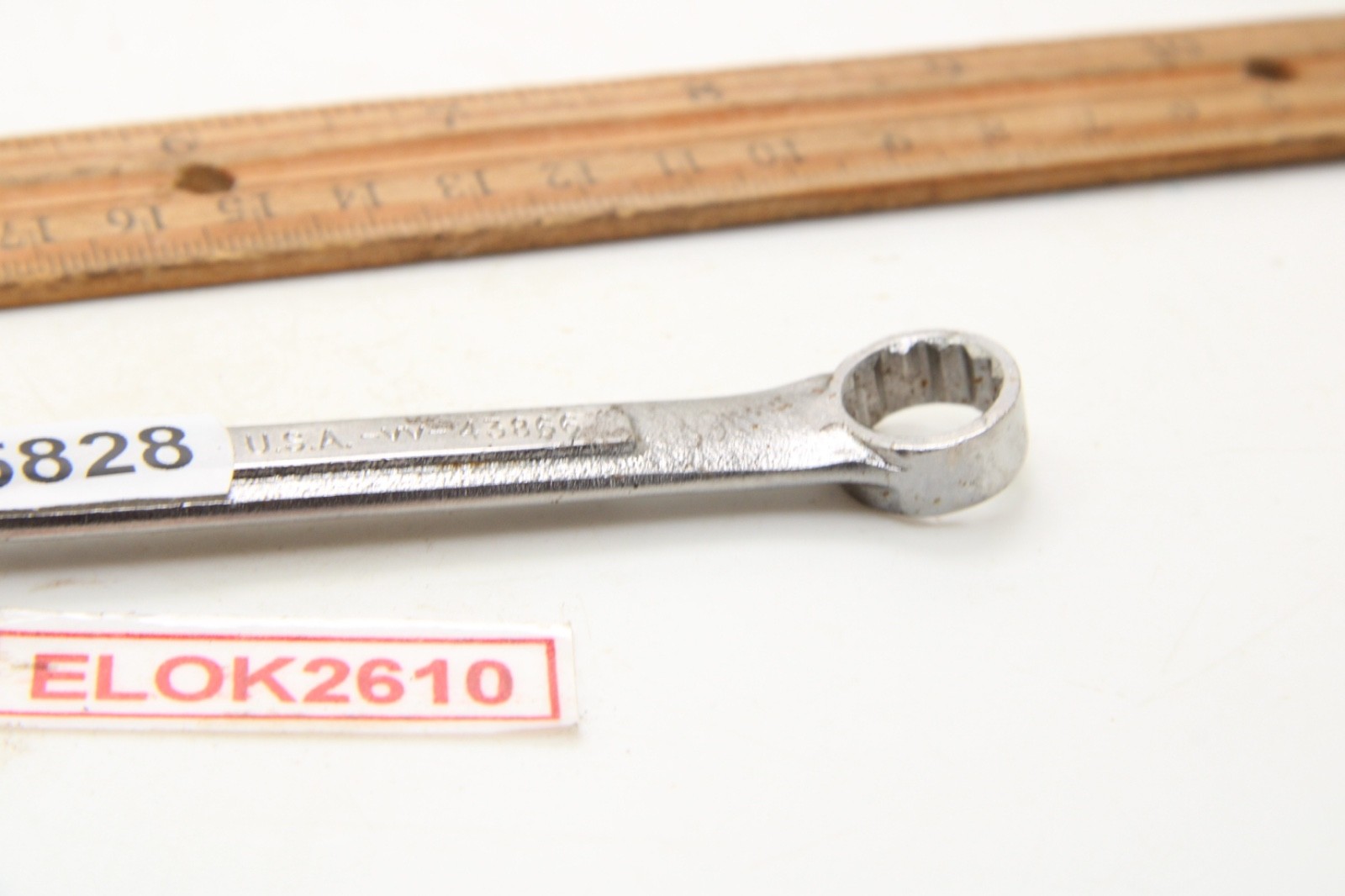 Craftsman VV-43866 3/8″ x 7/16″ 12 Point SAE Box End Wrench 4-3/8″ USA