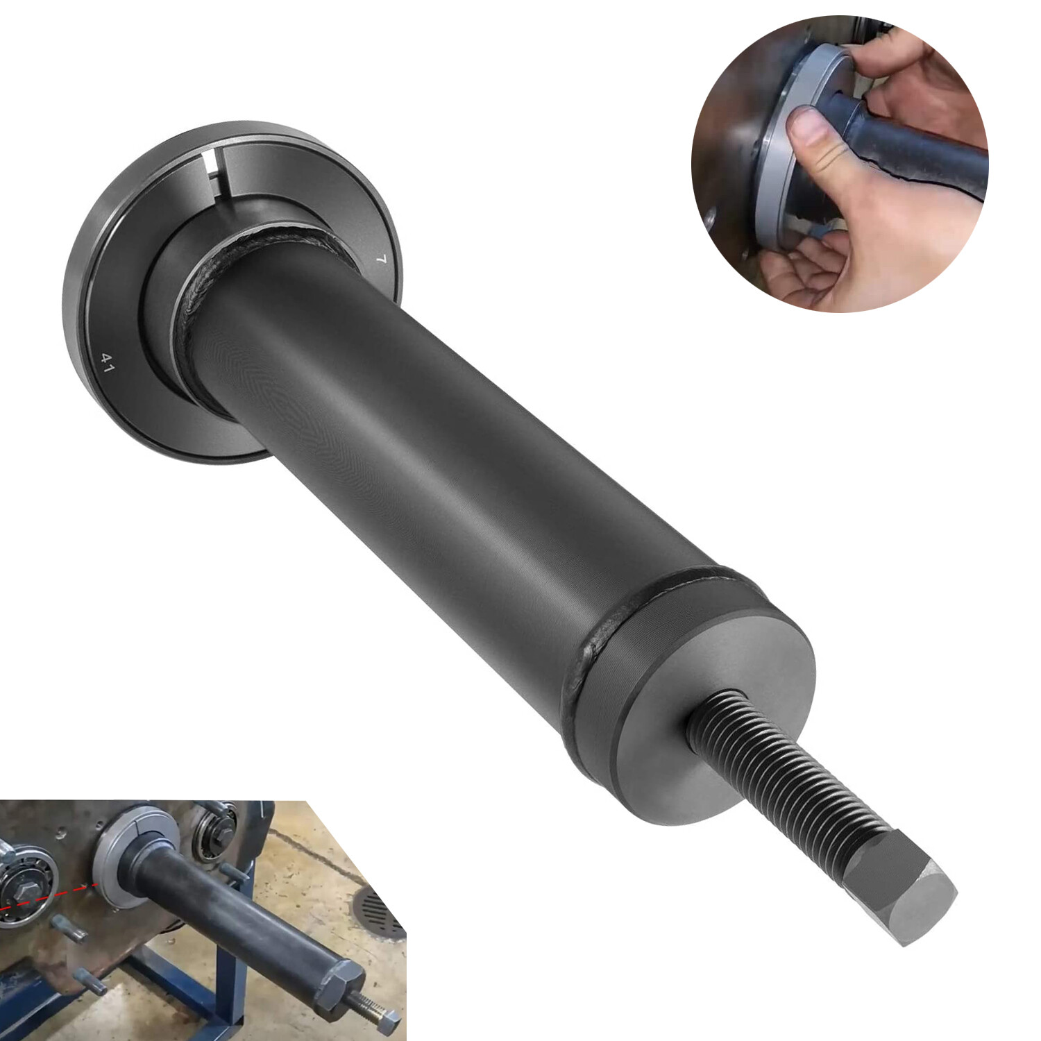 For Eaton Fuller Input Shaft Bearing Puller Tool for 1 3/4″&2″ Shafts 4308011