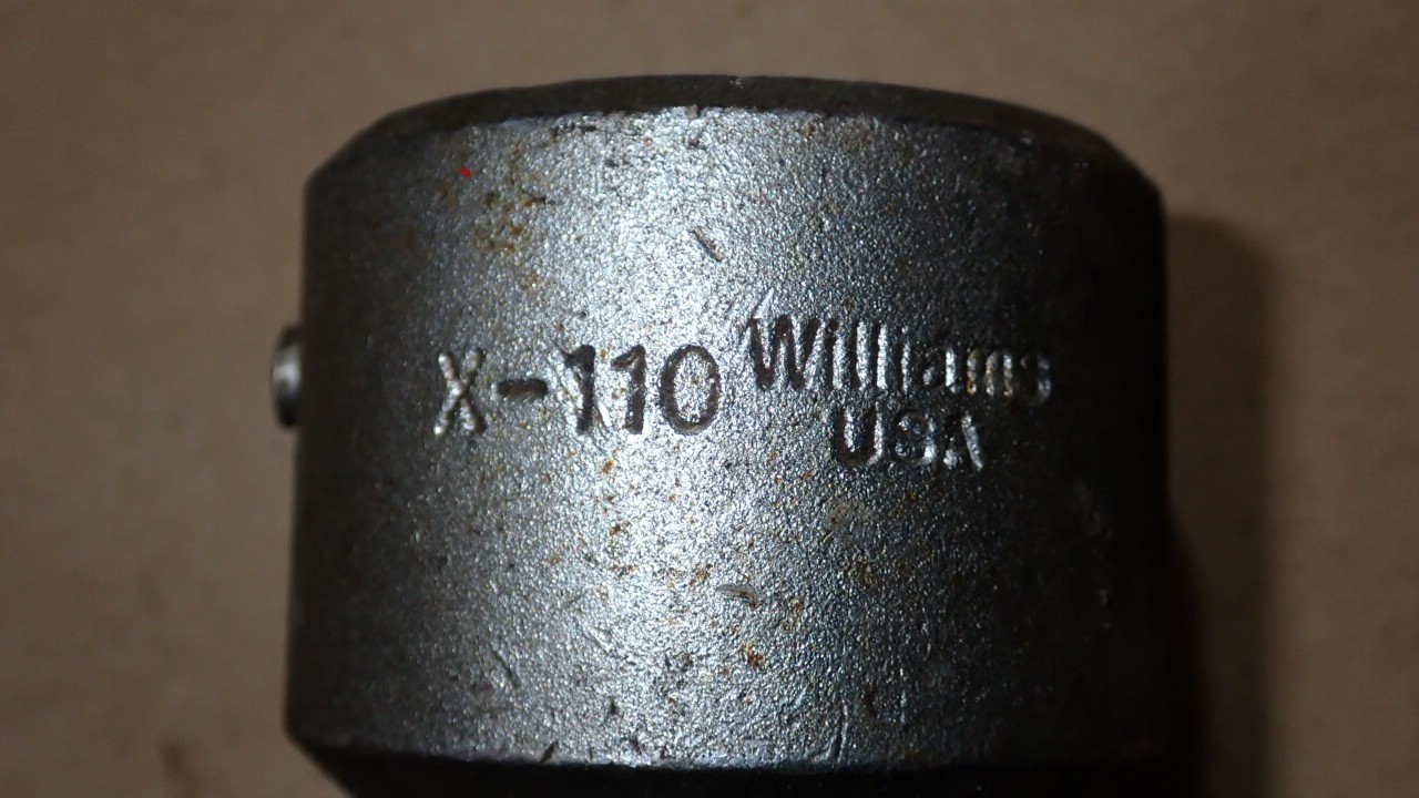 Williams Tools 1″ Drive 7″ Impact Extension X-110 Made In The USA