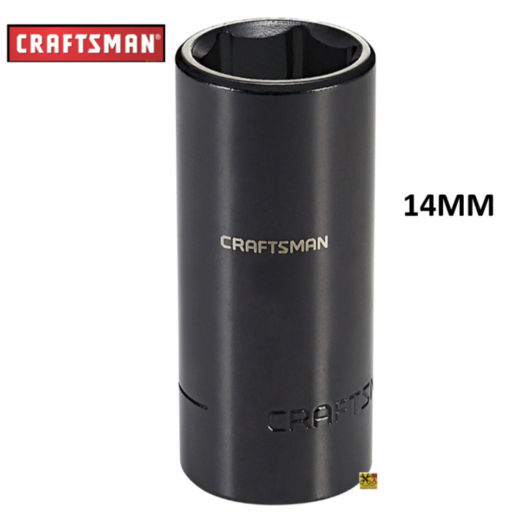 Craftsman 1/2 Inch Drive Impact Deep Socket 6 Point Metric MM Inch SAE Pick Size