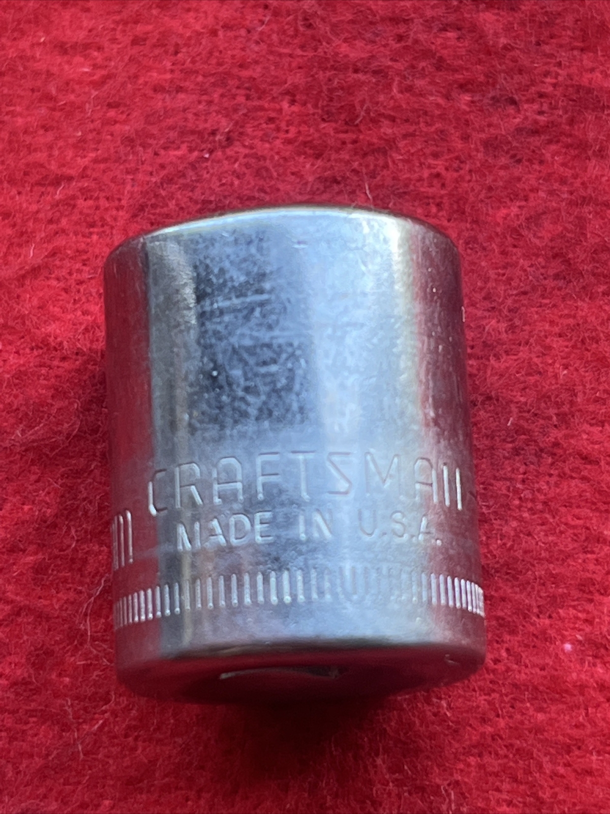 CRAFTSMAN -G-43514 (reverse) SOCKET 13MM, 1/4” DRIVE, 6 POINT – USA (t24)