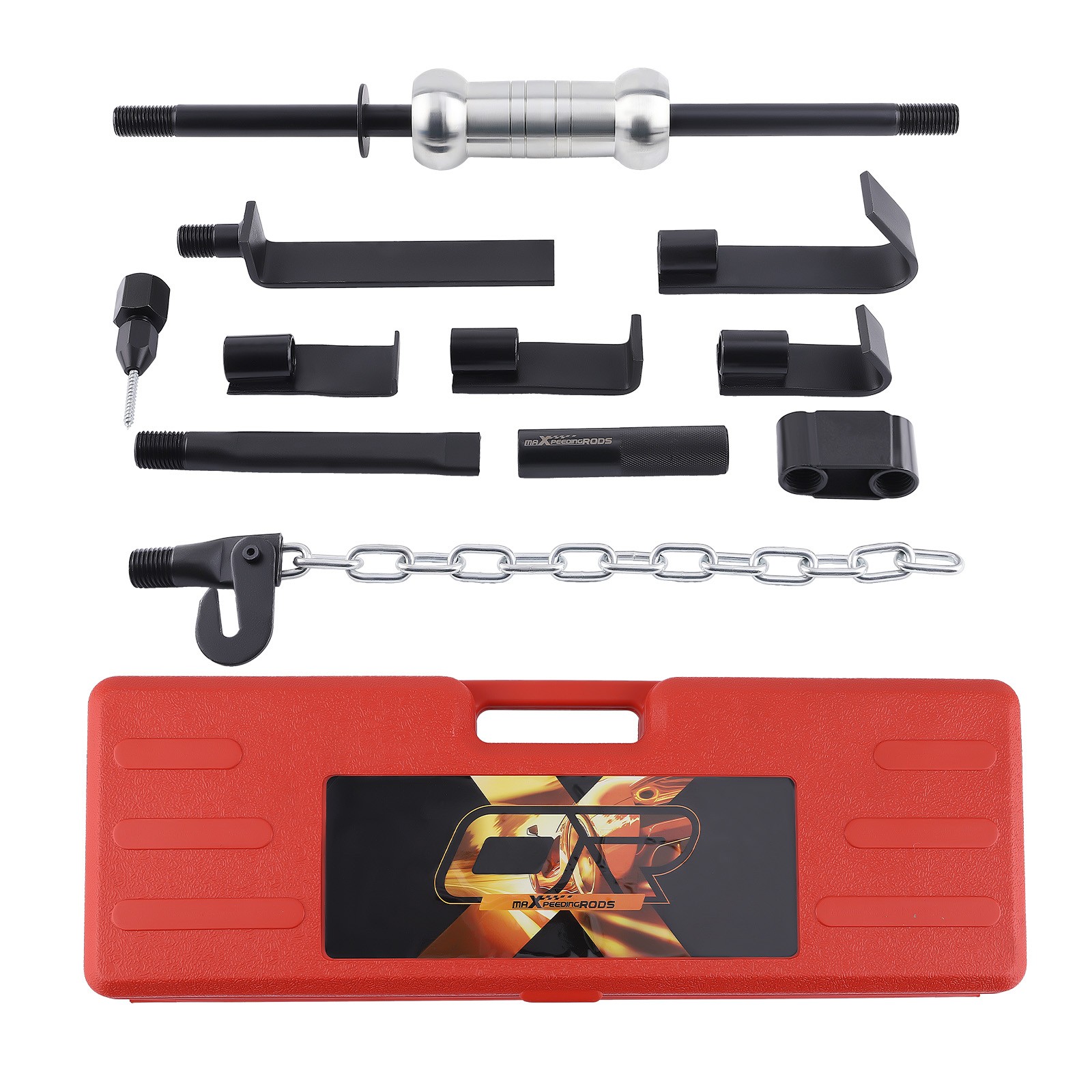 13 pcs Dent Puller 10lbs Slide Hammer Auto Body Car Repair hooks Tool Kits