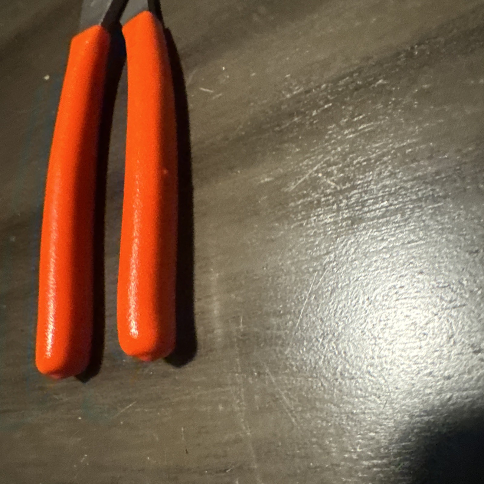 Snap-on Tools USA NEW ORANGE Grip 8″ High Leverage Diagonal Cutter Plier 388ACFO