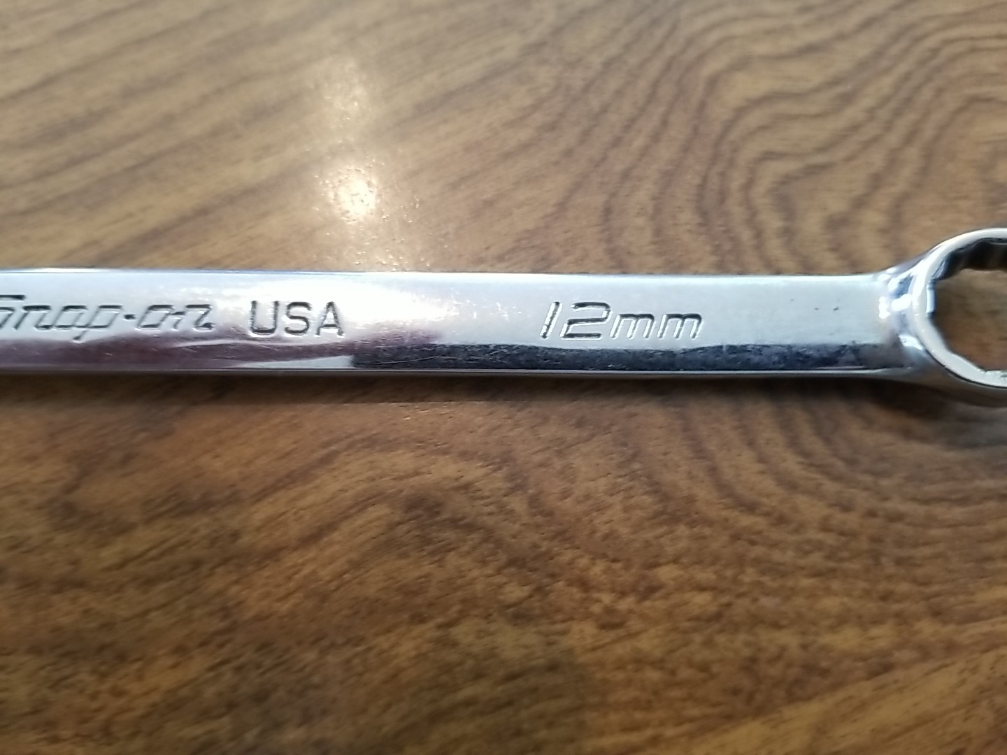Snap-on 12mm Open End Wrench Combination SOEXM12 USA 7 1/2″ Long