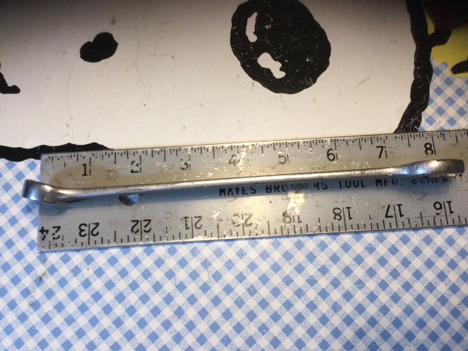 Rare Vanadium Tool Co. Combination Wrench 9/16″ SAE CL-9 6 Point Stamped LC-9