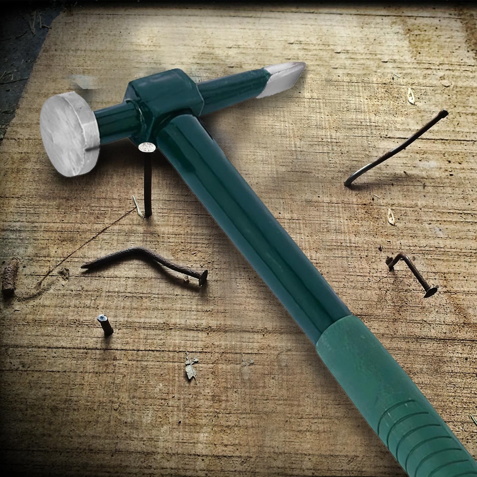 Pcmursal Sheet Metal Hammer, Auto Body Repair Tools Car Green