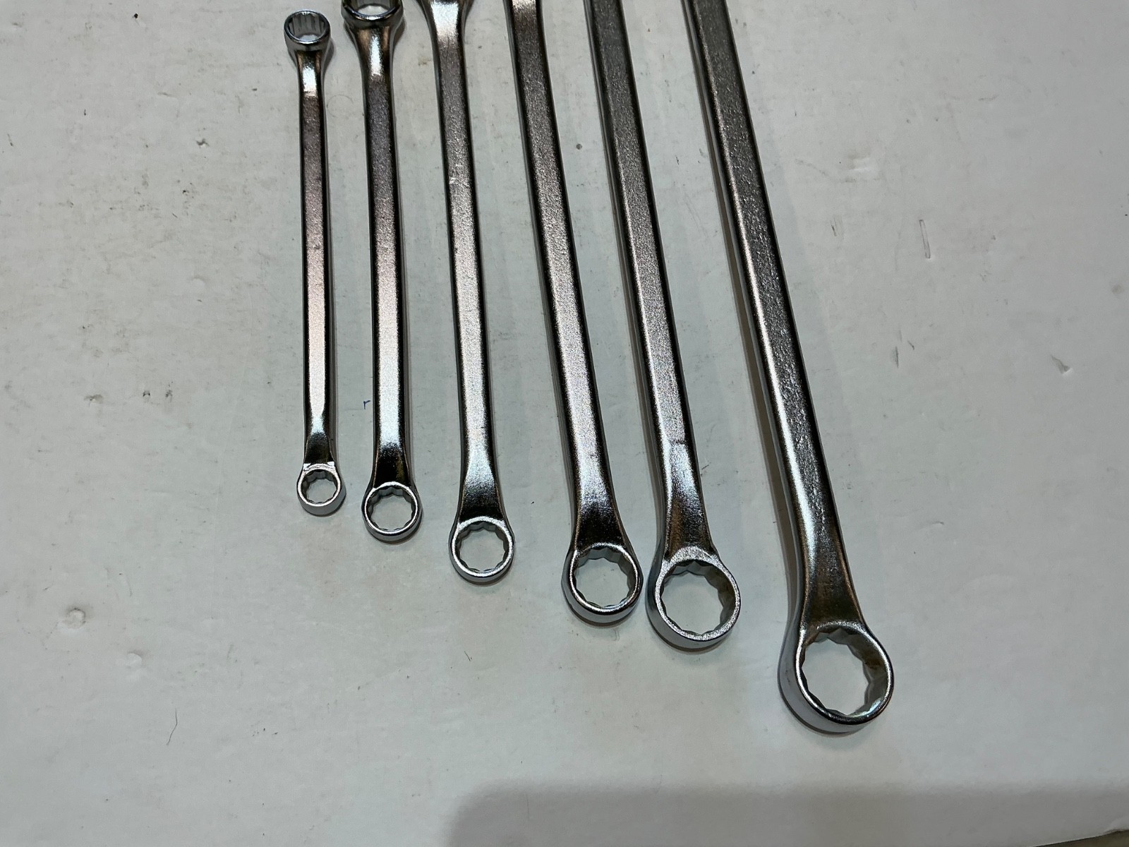 Vtg NOS Challenger by Proto 6 pc SAE double box wrench set 3/8″ to 1″ USA