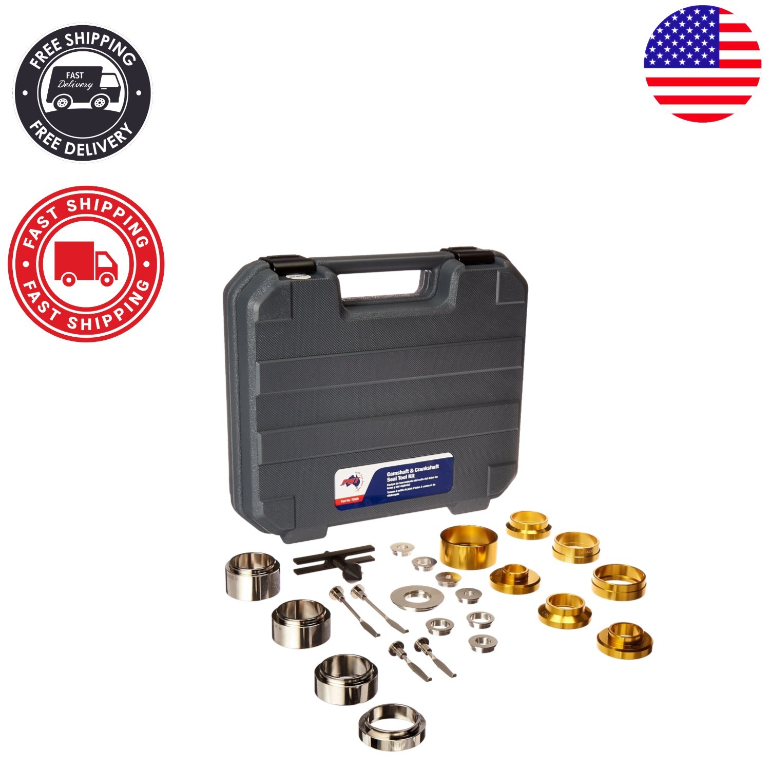 PBT USA 70960 Crankshaft & Camshaft Seal Tool Kit – Effortless Seal Installation