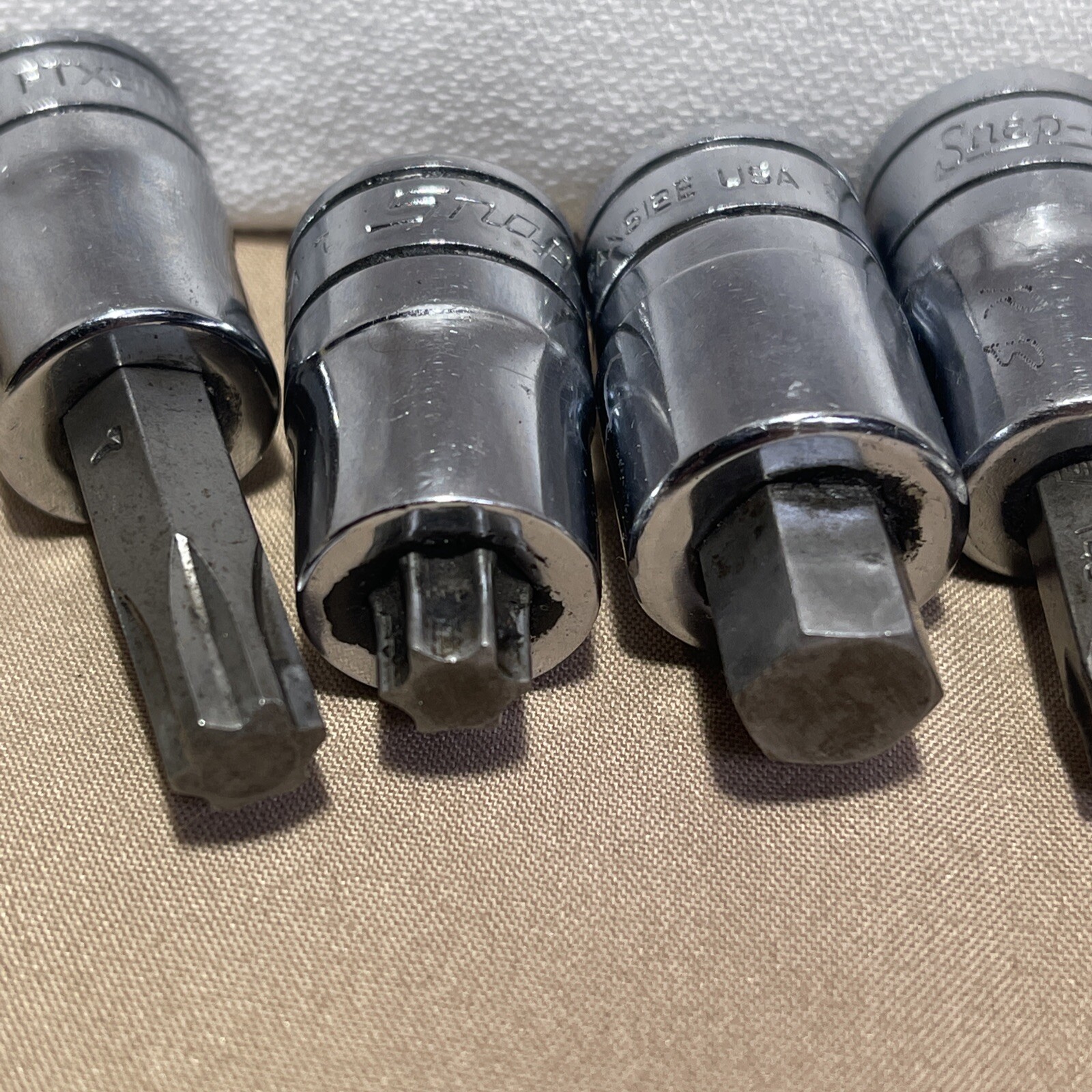 Snap-on Tools USA 3/8″ Drive Torx Sockets LOT/8 Set