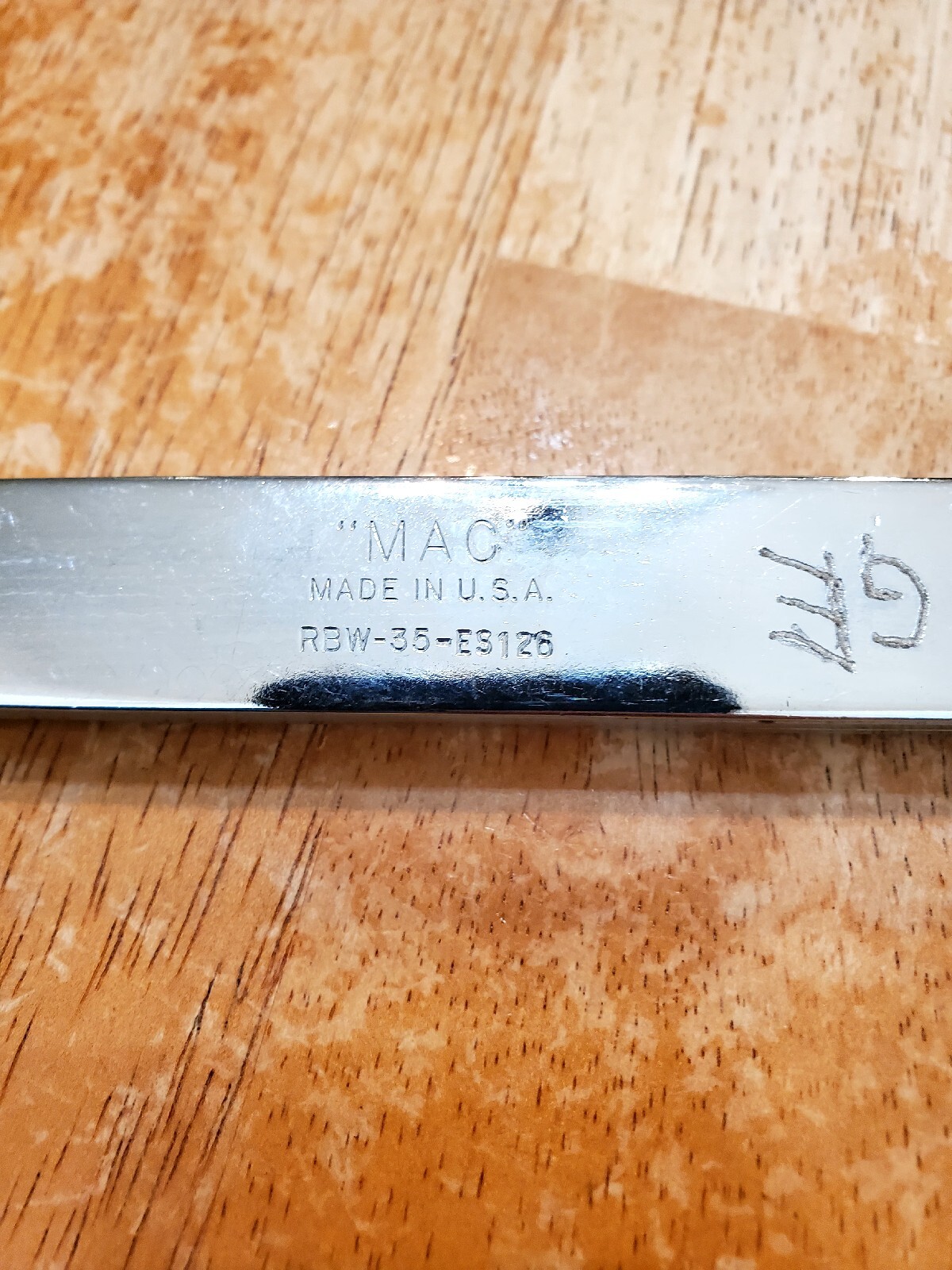 Mac Tools 13/16 12PT-15/16 Spline End Ratcheting Wrench RBW-35-ES126