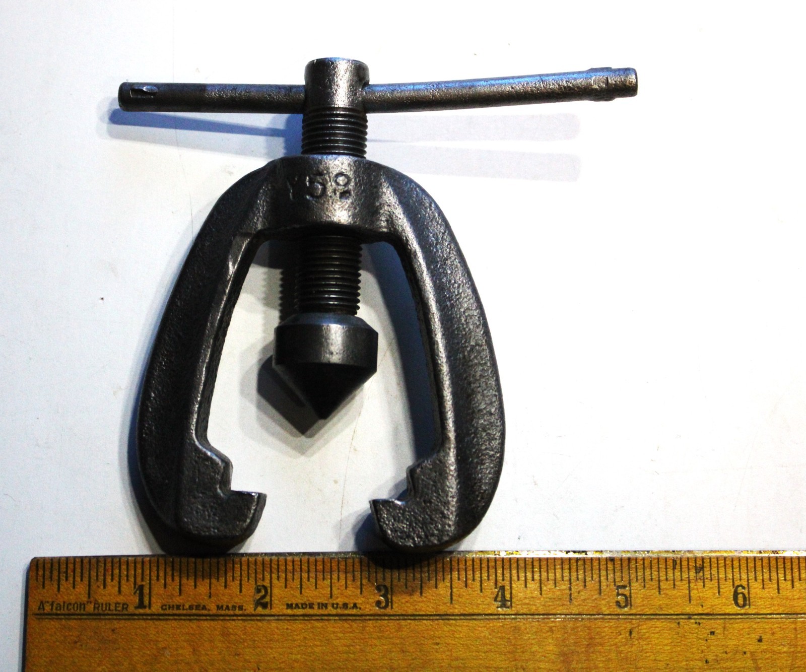 Vintage Ball Joint Separator Tie Rod End Puller Tool Screw Type #158 USA