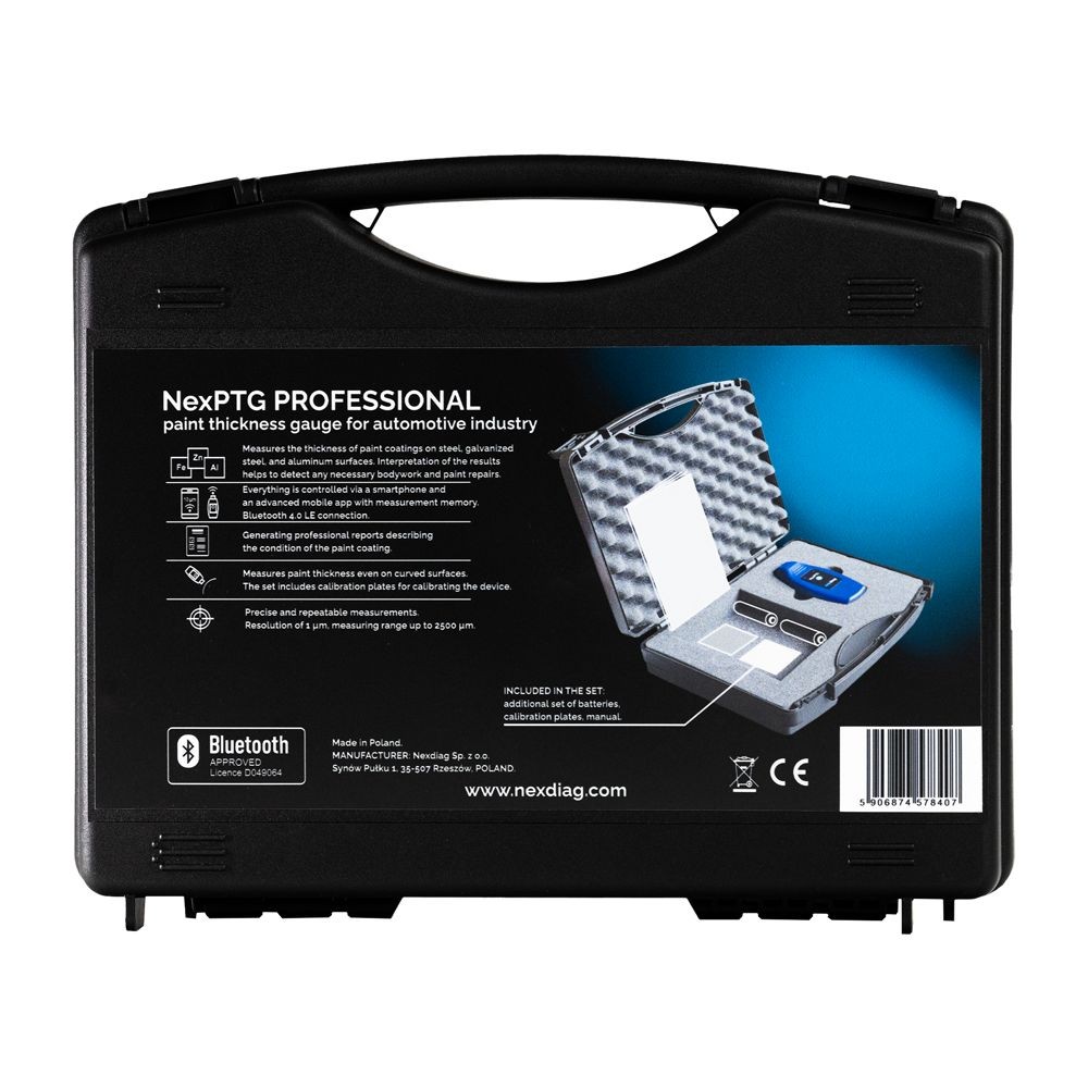 NexDiag NexPTG Professional Paint Coating Thickness Depth Gauge