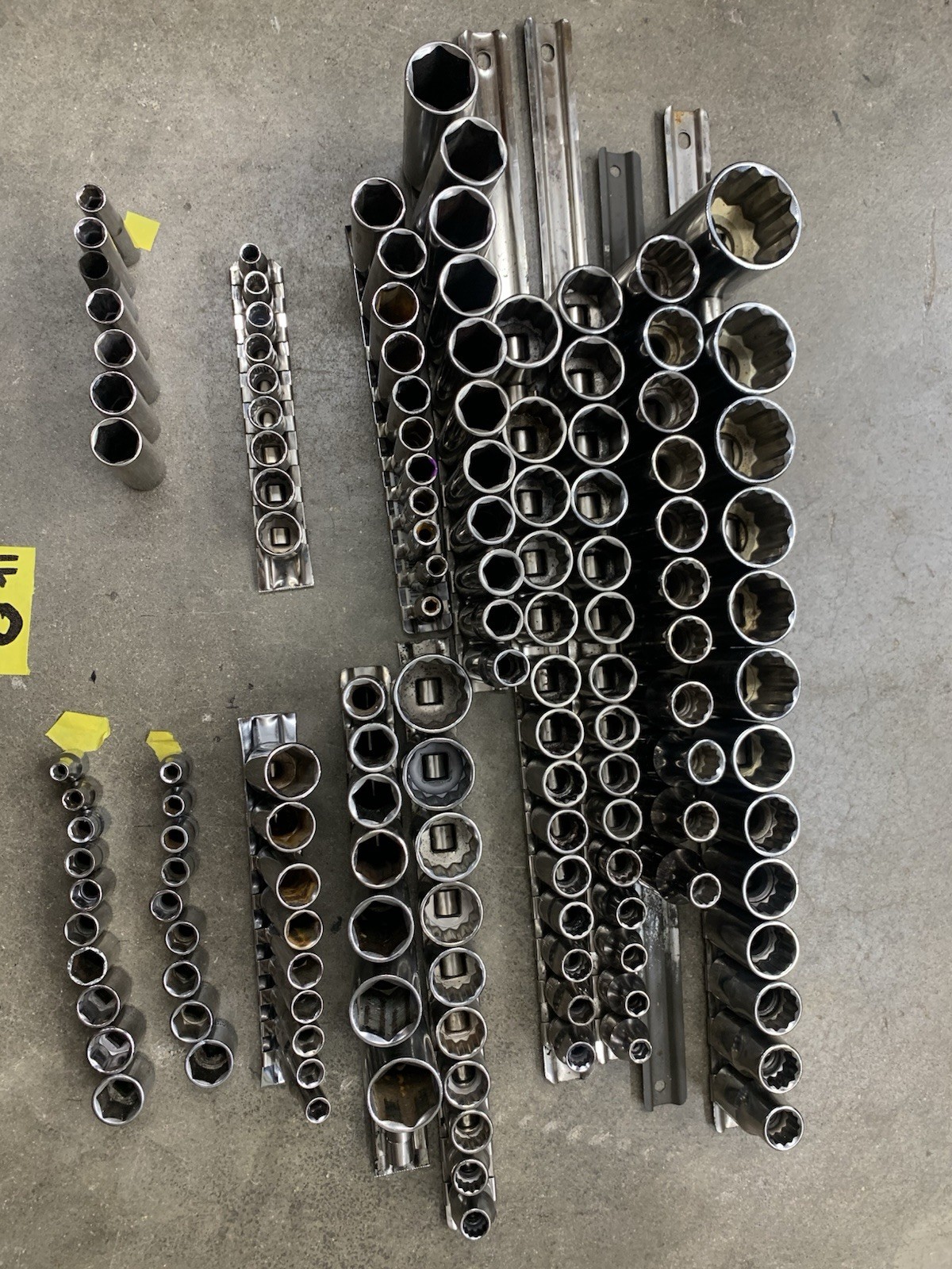 Craftsman 100% USA HUGE Socket Set Collection SAE/ Metric 1/4”, 3/8”, 1/2” [#3]