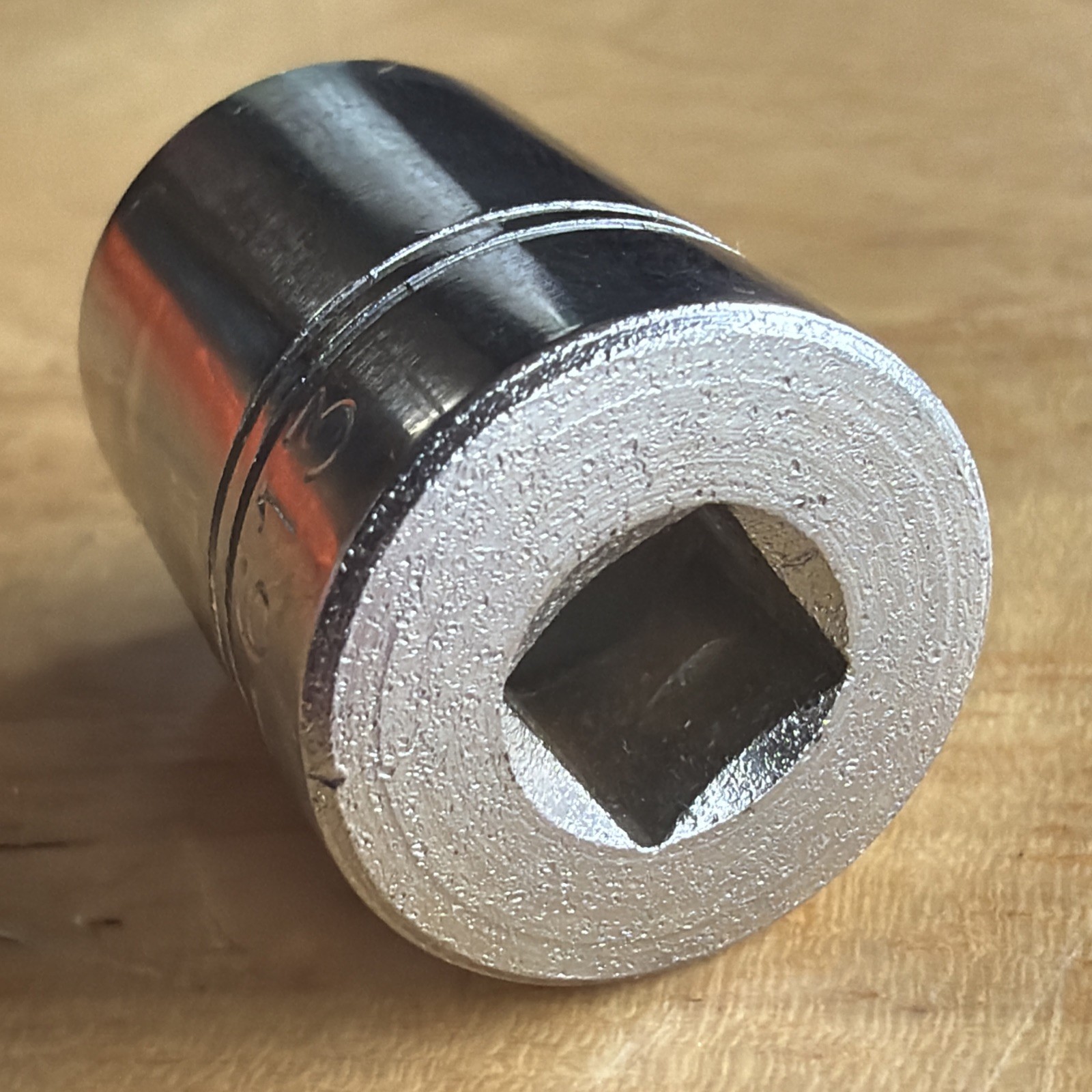 Vulcan x Williams Tools 13mm Shallow Socket 1/4″ Drive 6 Point MM-613 Vtg USA