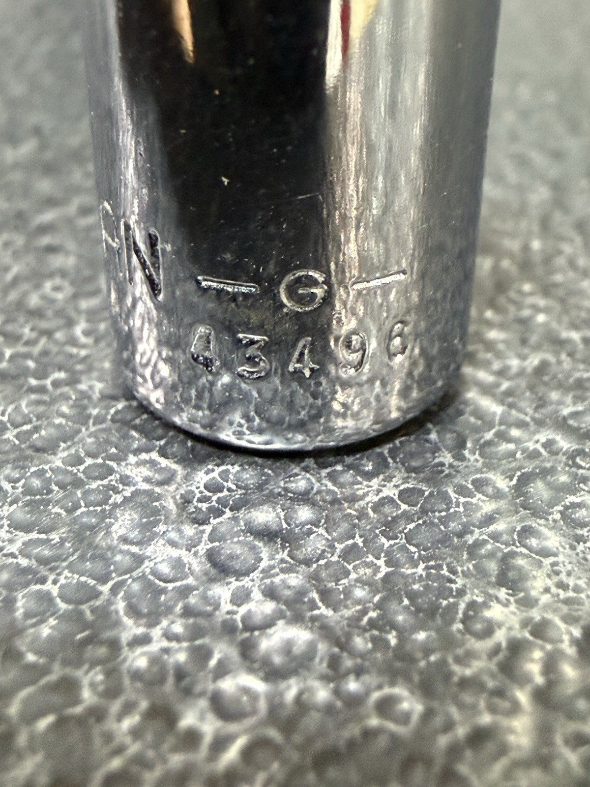 Vtg 11/32″ Craftsman G-Series P/N 43496 1/4″ Drive 6-Point Socket USA Made NOS