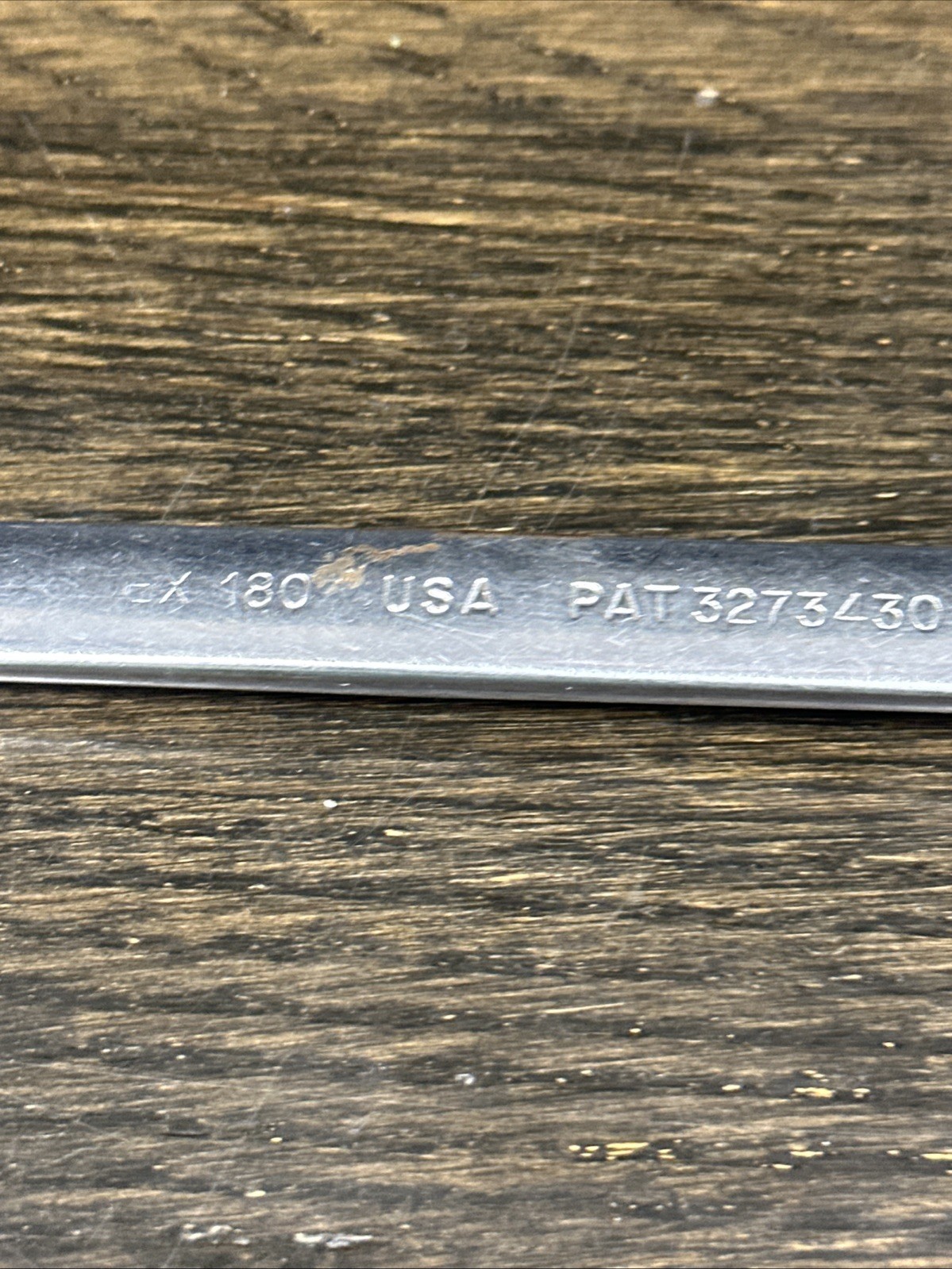 Vintage Snap On 9/16″ Combination Wrench OEX 180