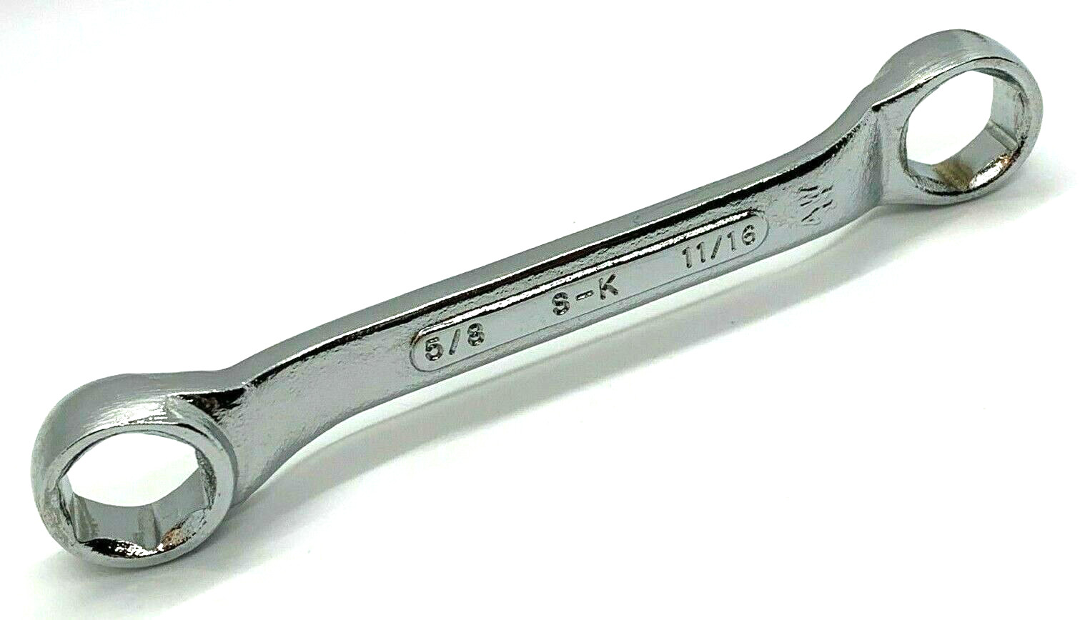 🇺🇸 NEW SK Tools 5/8″ & 11/16″ SAE Double Box End Wrench Short Offset Stubby
