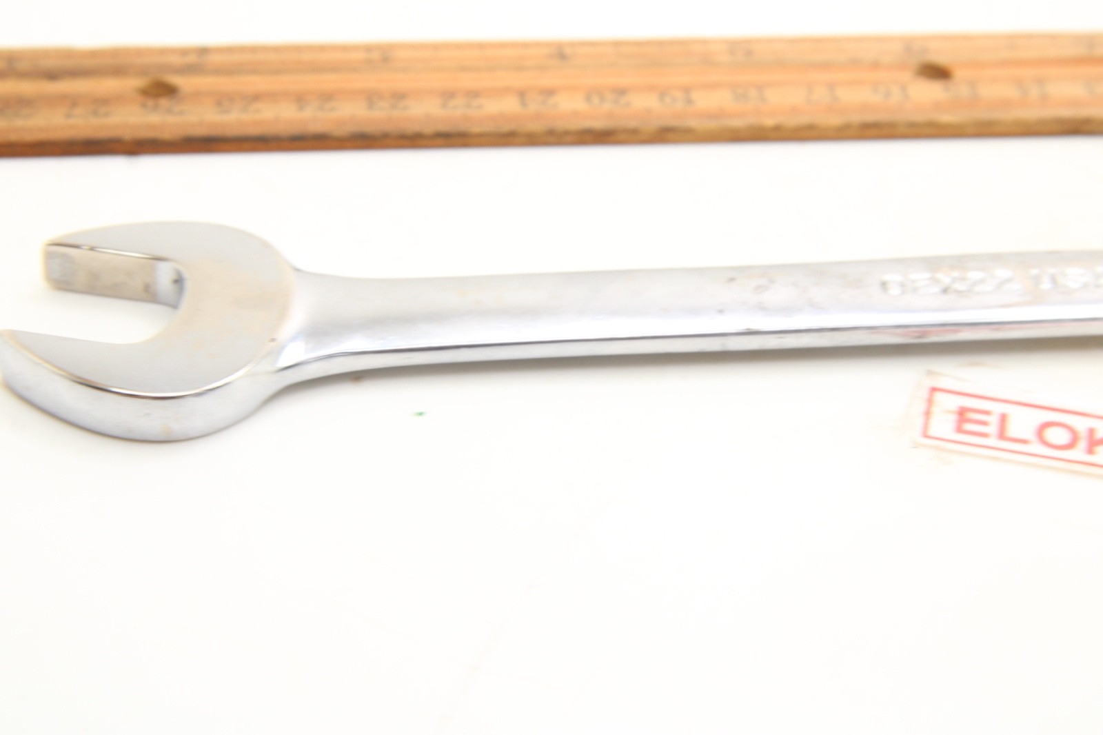 Snap-on OEX22 11/16″ 12 Point SAE Combination Wrench Modified Box End 9.25″ USA