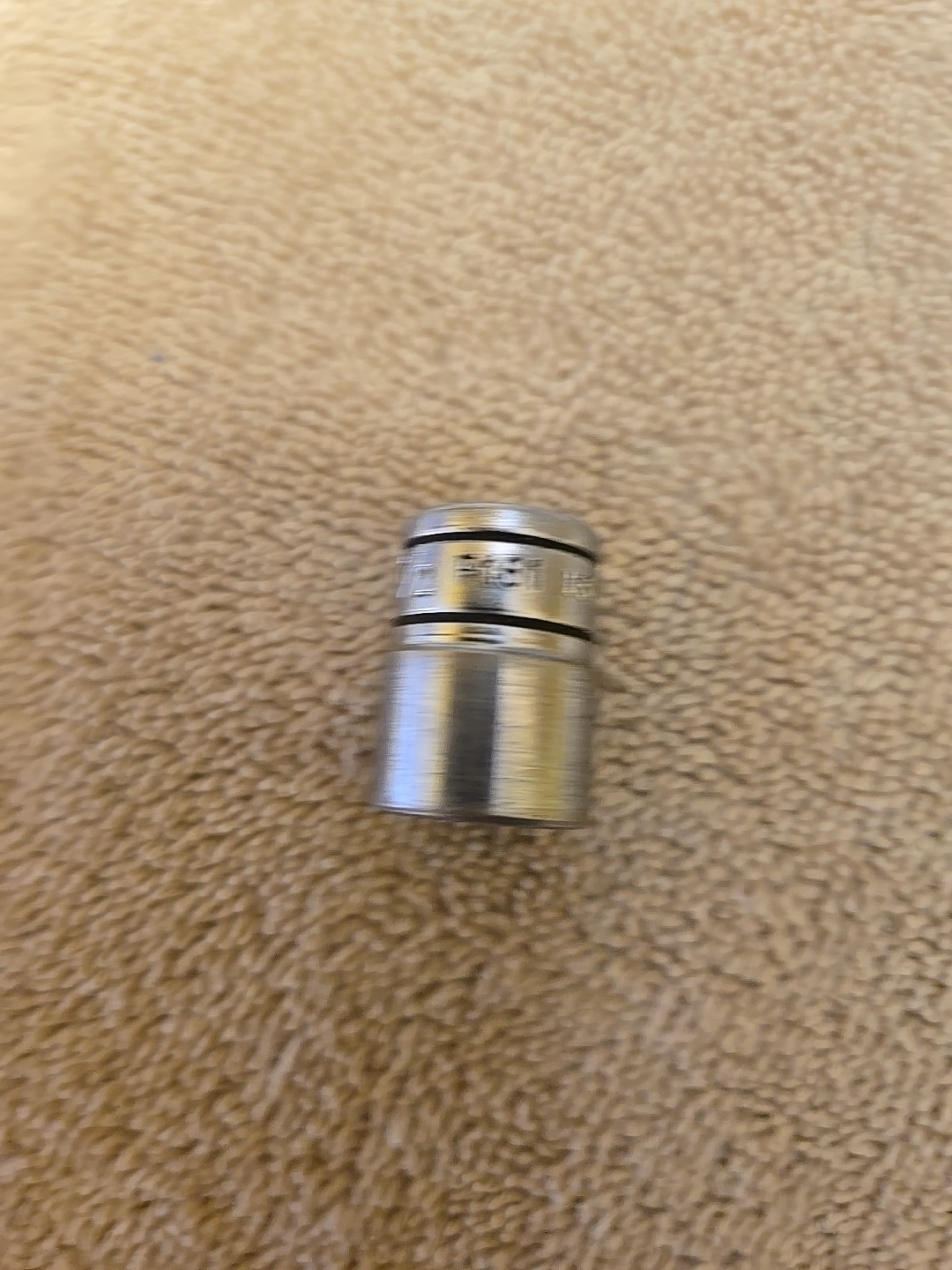 Snap-On Tools 3/8″ Drive 12pt 1/2″ SAE Shallow Chrome Socket F161 USA