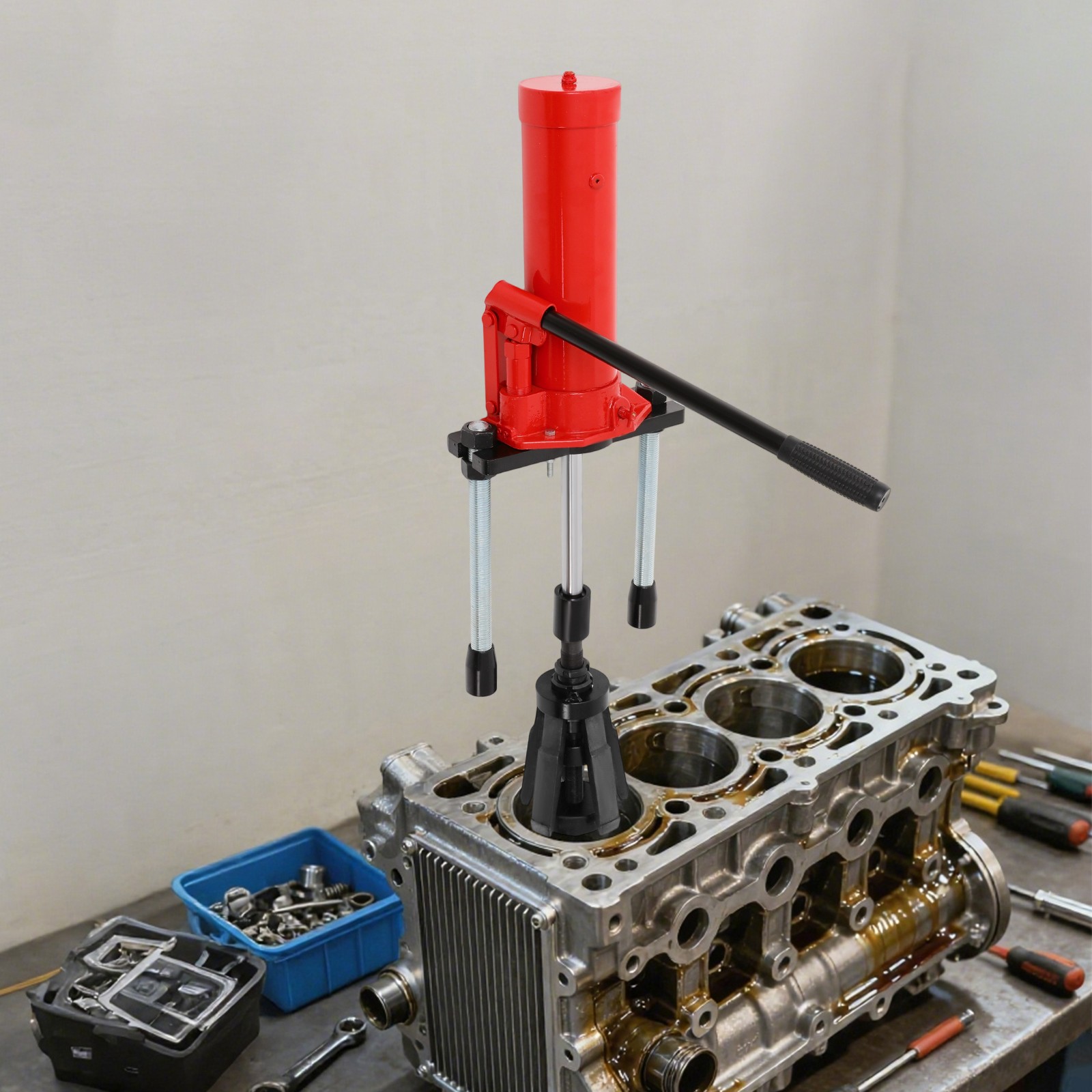 15 Ton Hydraulic Cylinder Sleeve Liner Puller Dry and Wet Puller For φ80mm-140mm