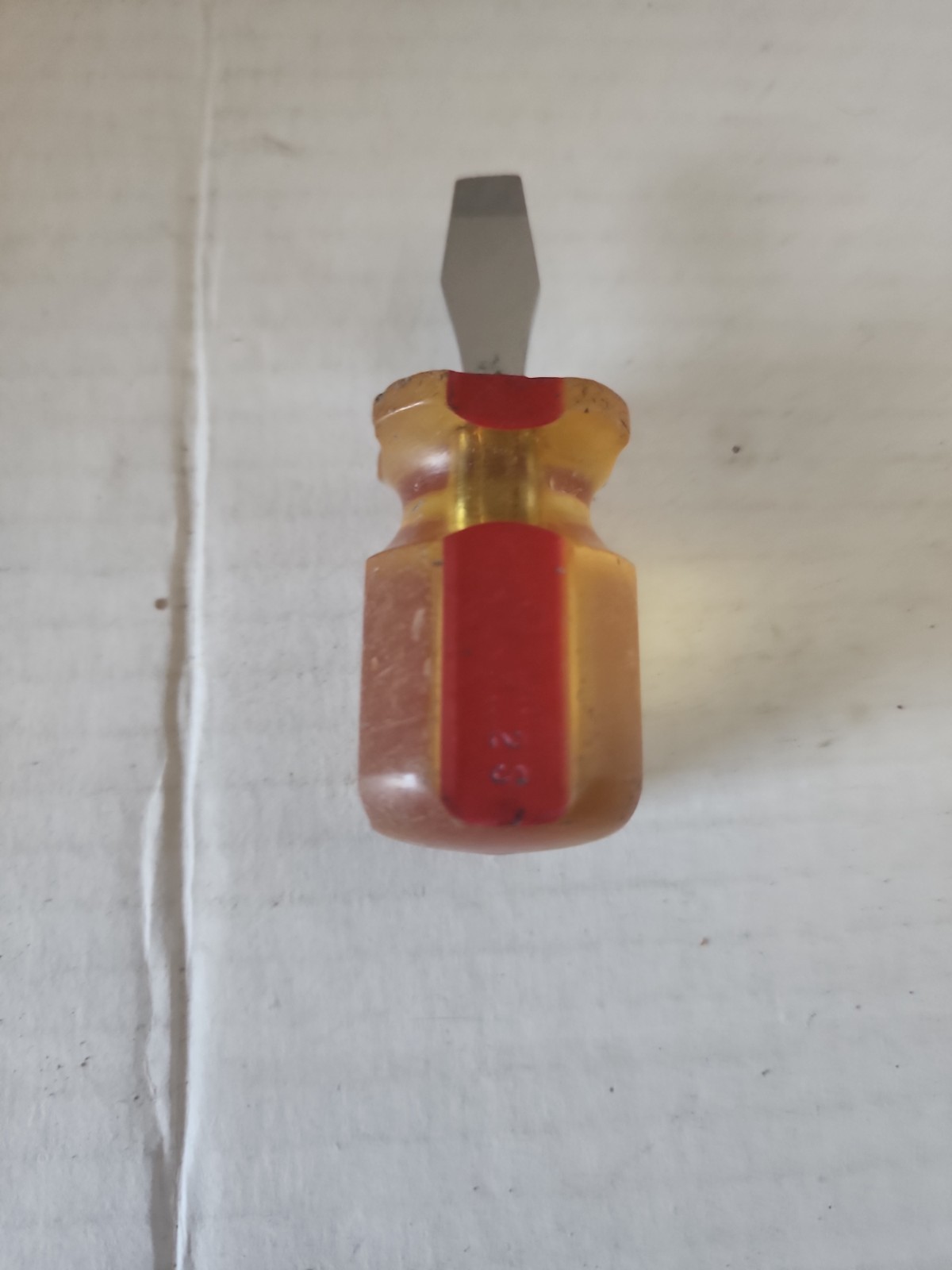 Mac Tools USA PN2S 3/8″ Flat Slotted Stubby Screwdriver Hard Plastic Handle